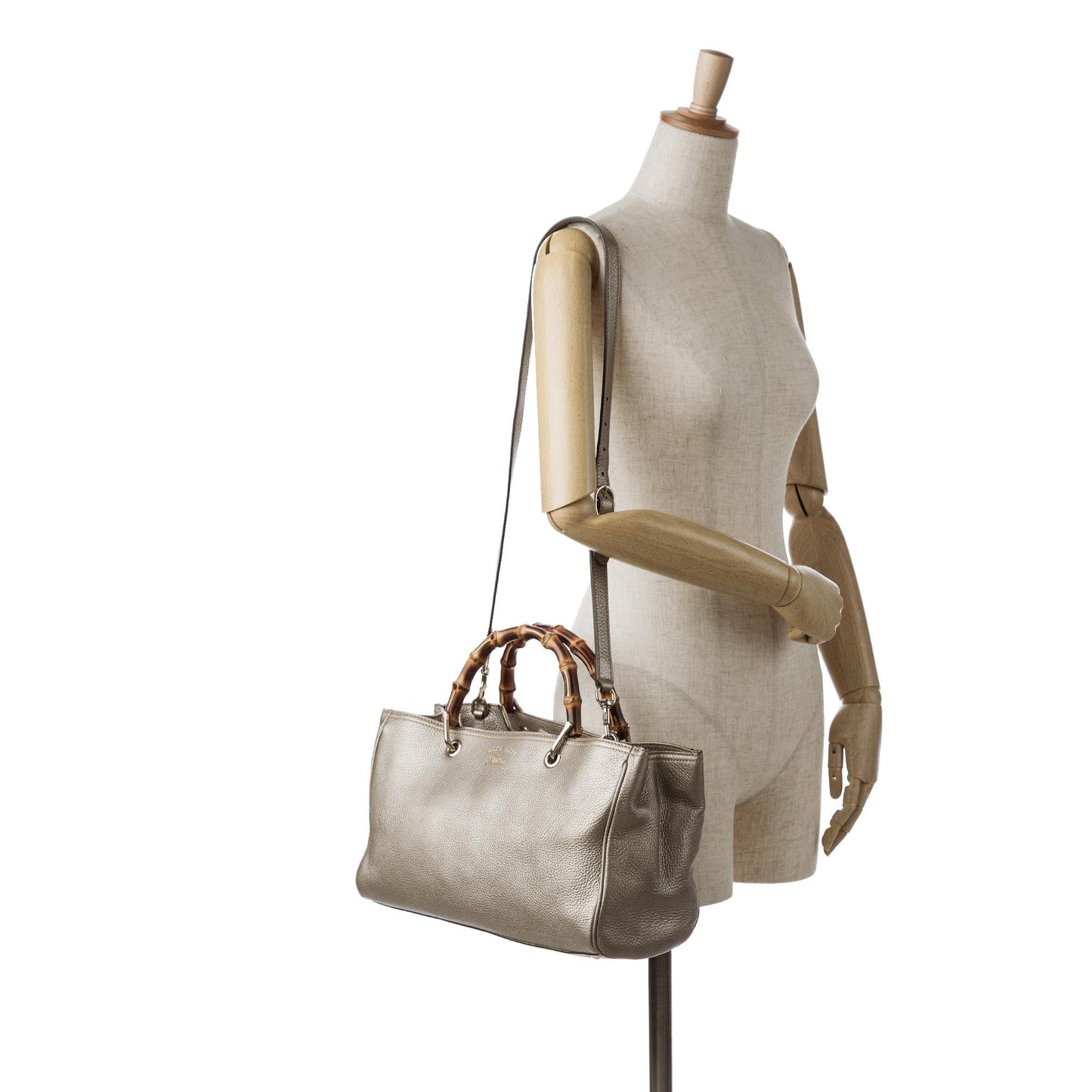 Gucci Medium Bamboo Shopper (SHG-DOI2jf)