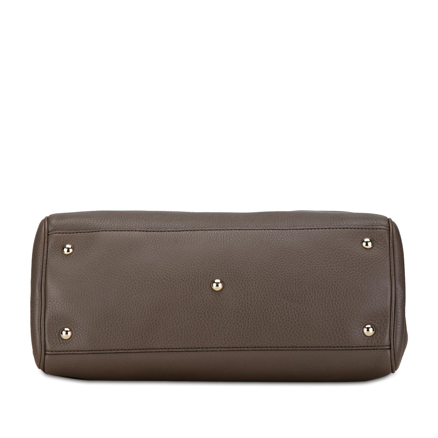 Gucci Medium Calfskin Bamboo Shopper Satchel (SHG-N0vdQS)