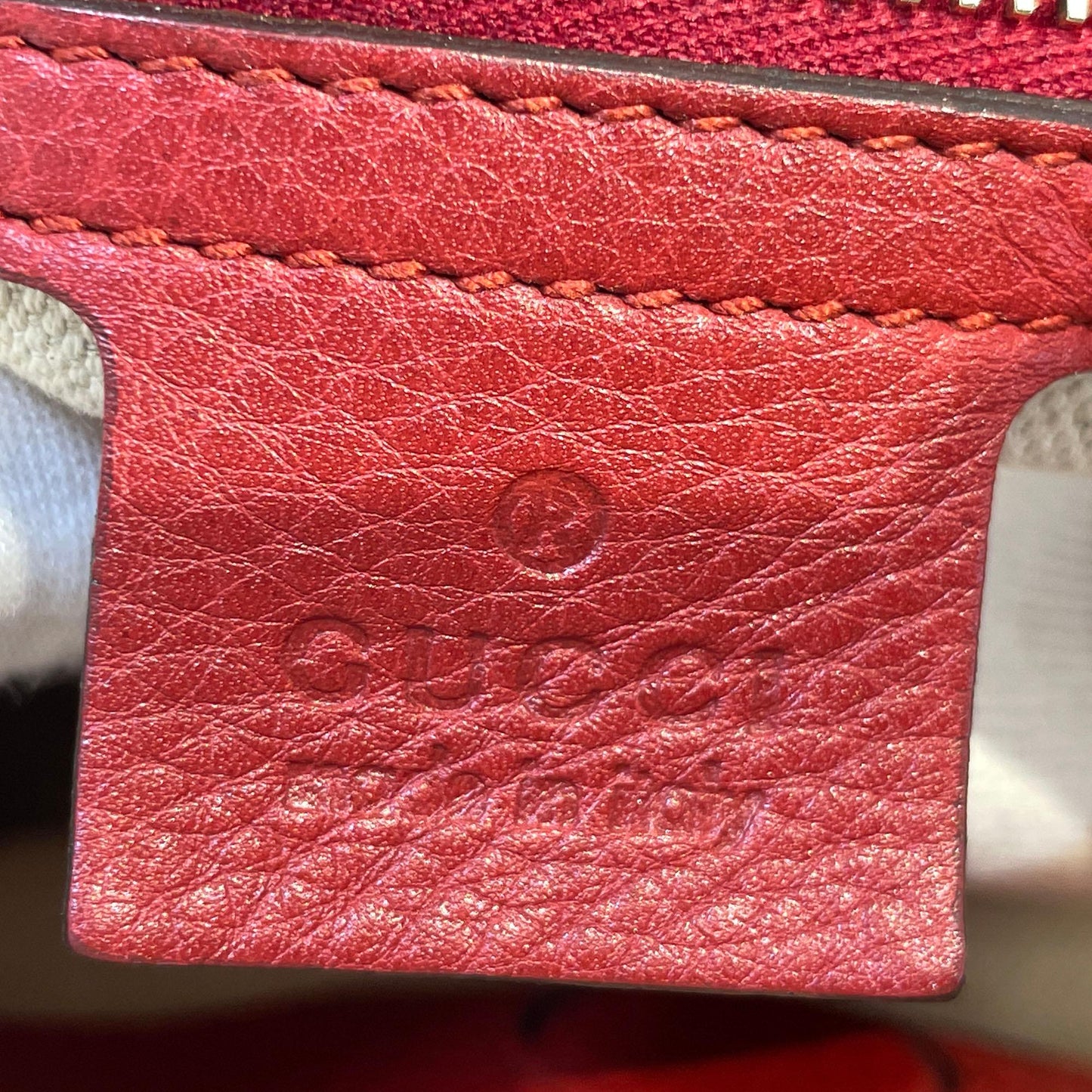 Gucci Medium Calfskin Bamboo Shopper Satchel
