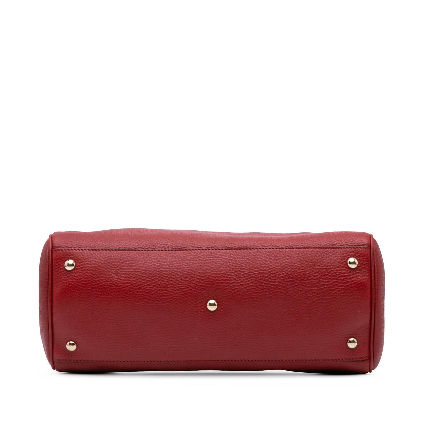 Gucci Medium Calfskin Bamboo Shopper Satchel