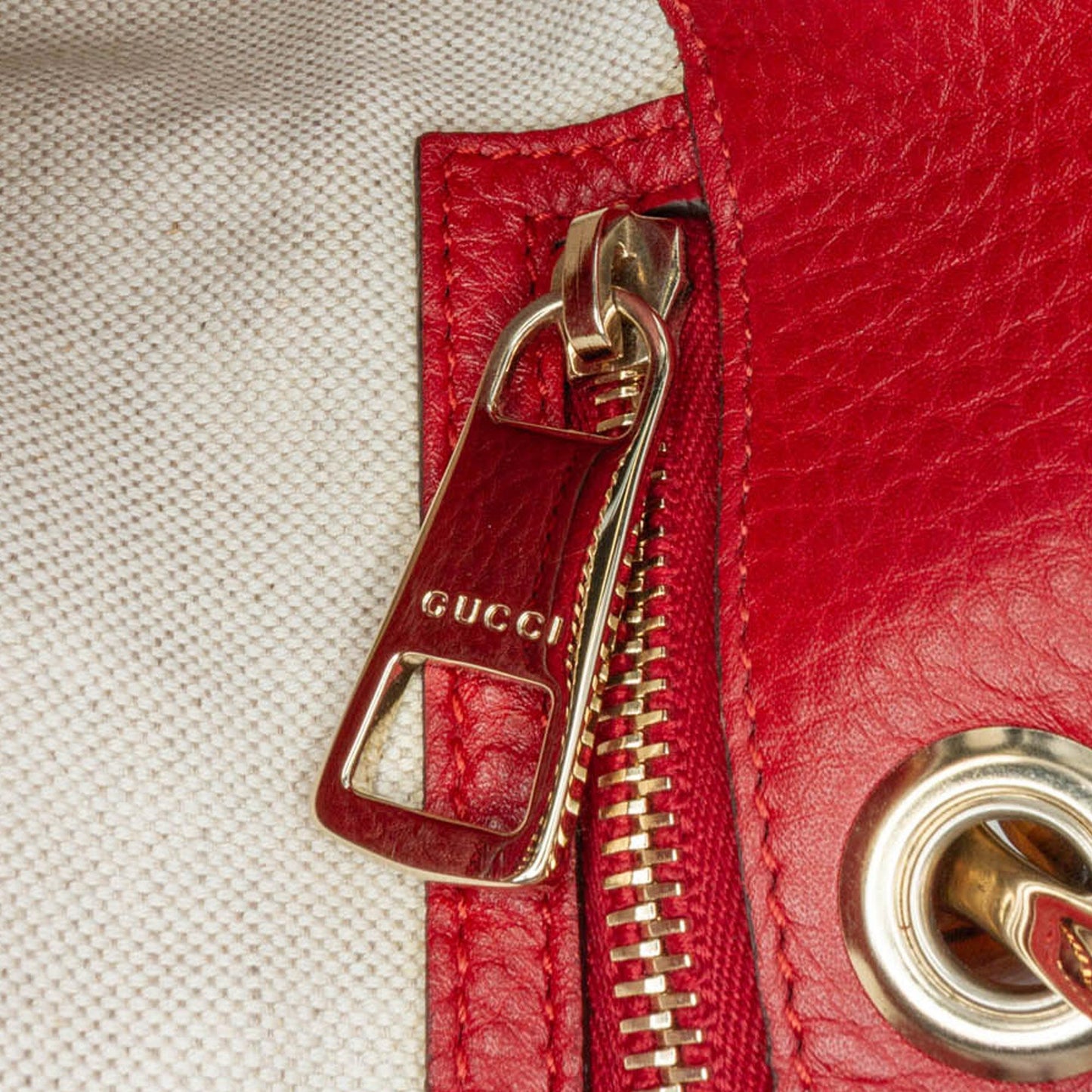 Gucci Medium Calfskin Bamboo Shopper Satchel