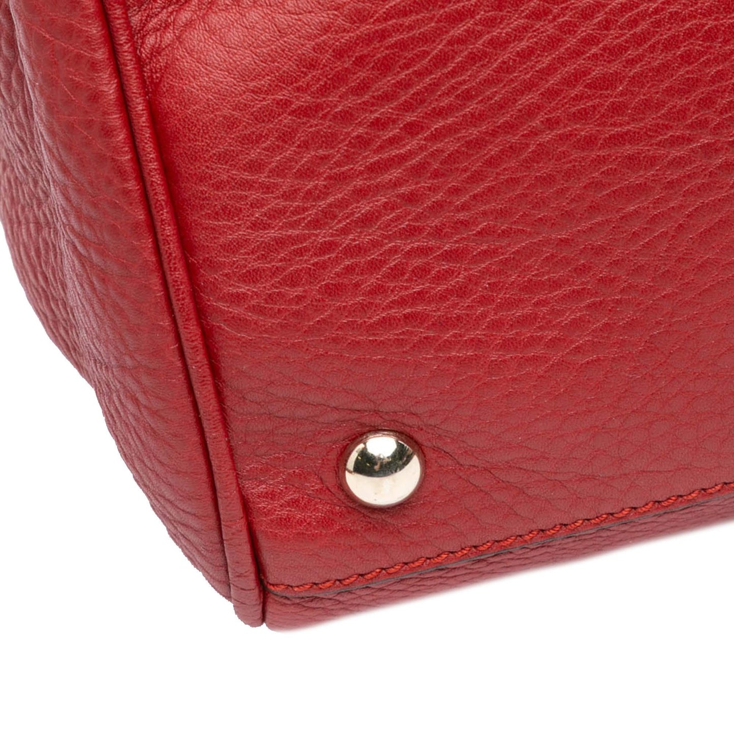 Gucci Medium Calfskin Bamboo Shopper Satchel