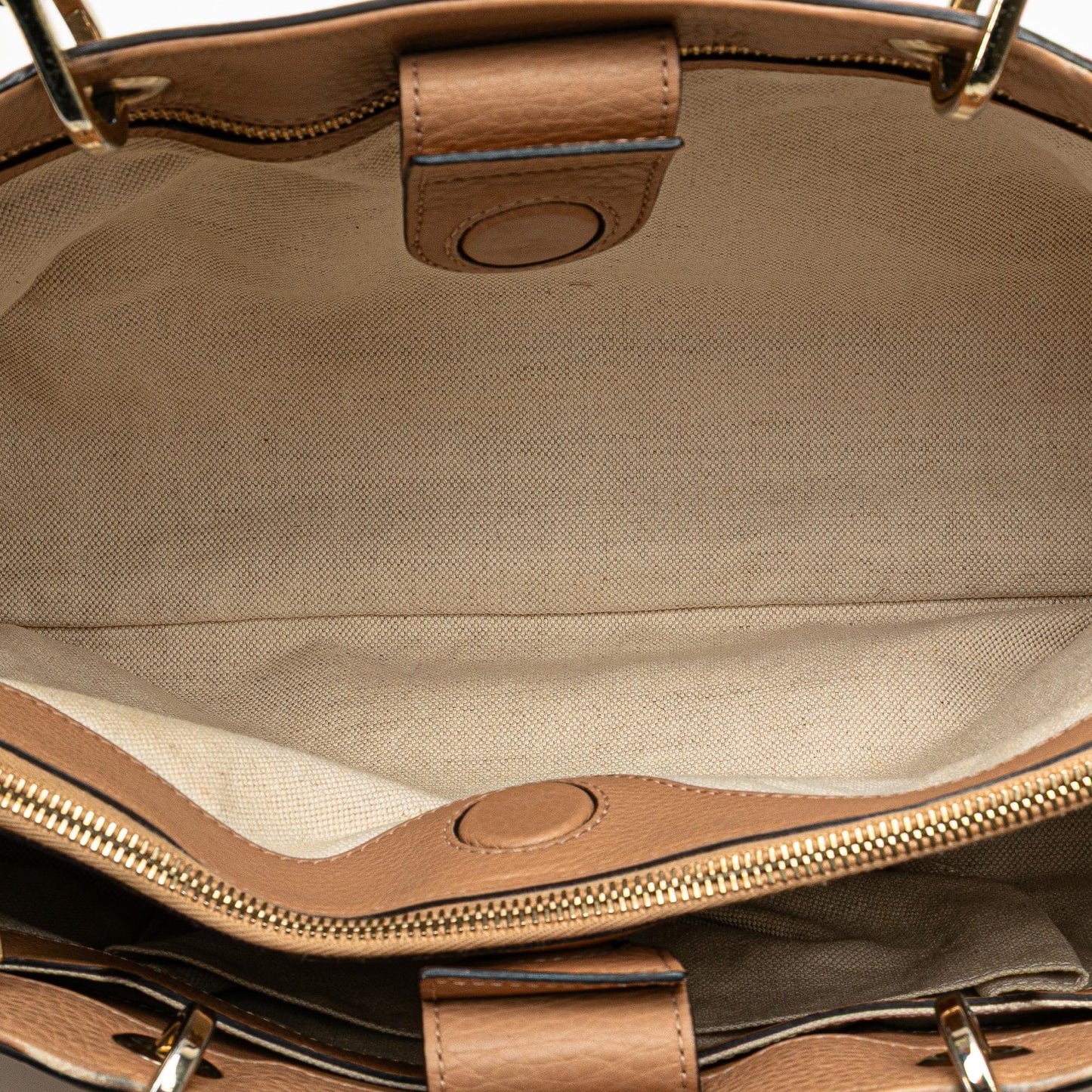 Gucci Medium Calfskin Bamboo Shopper Satchel