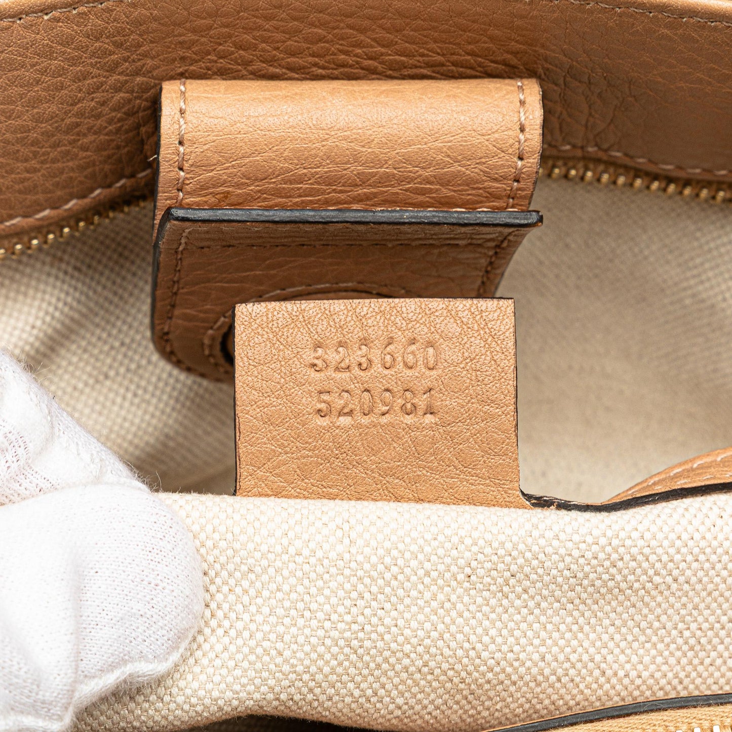 Gucci Medium Calfskin Bamboo Shopper Satchel