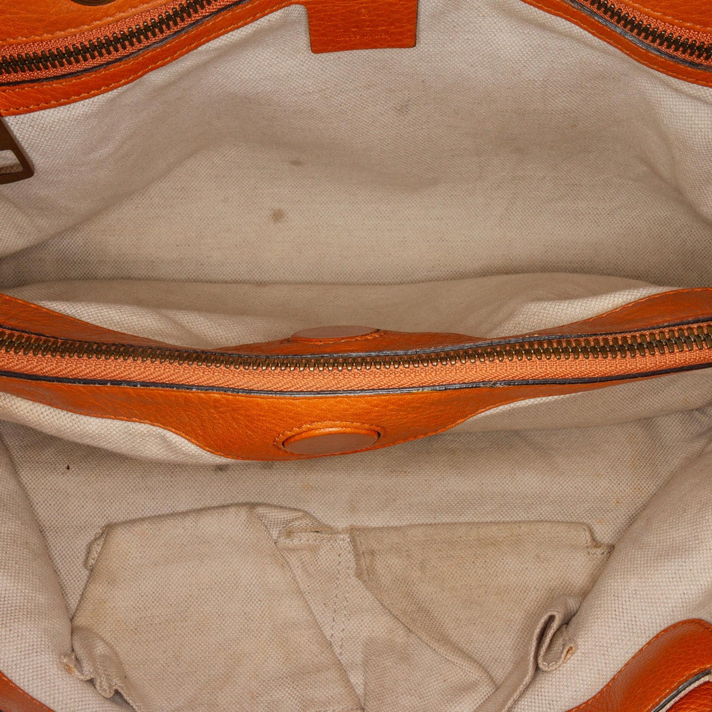 Gucci Medium Calfskin Bamboo Shopper Satchel