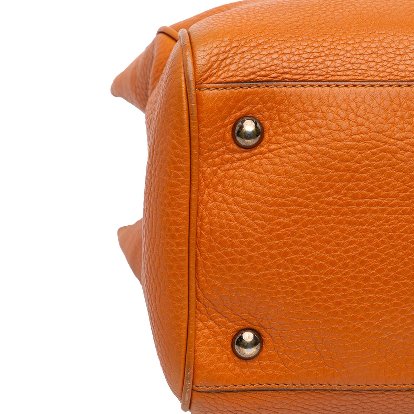 Gucci Medium Calfskin Bamboo Shopper Satchel