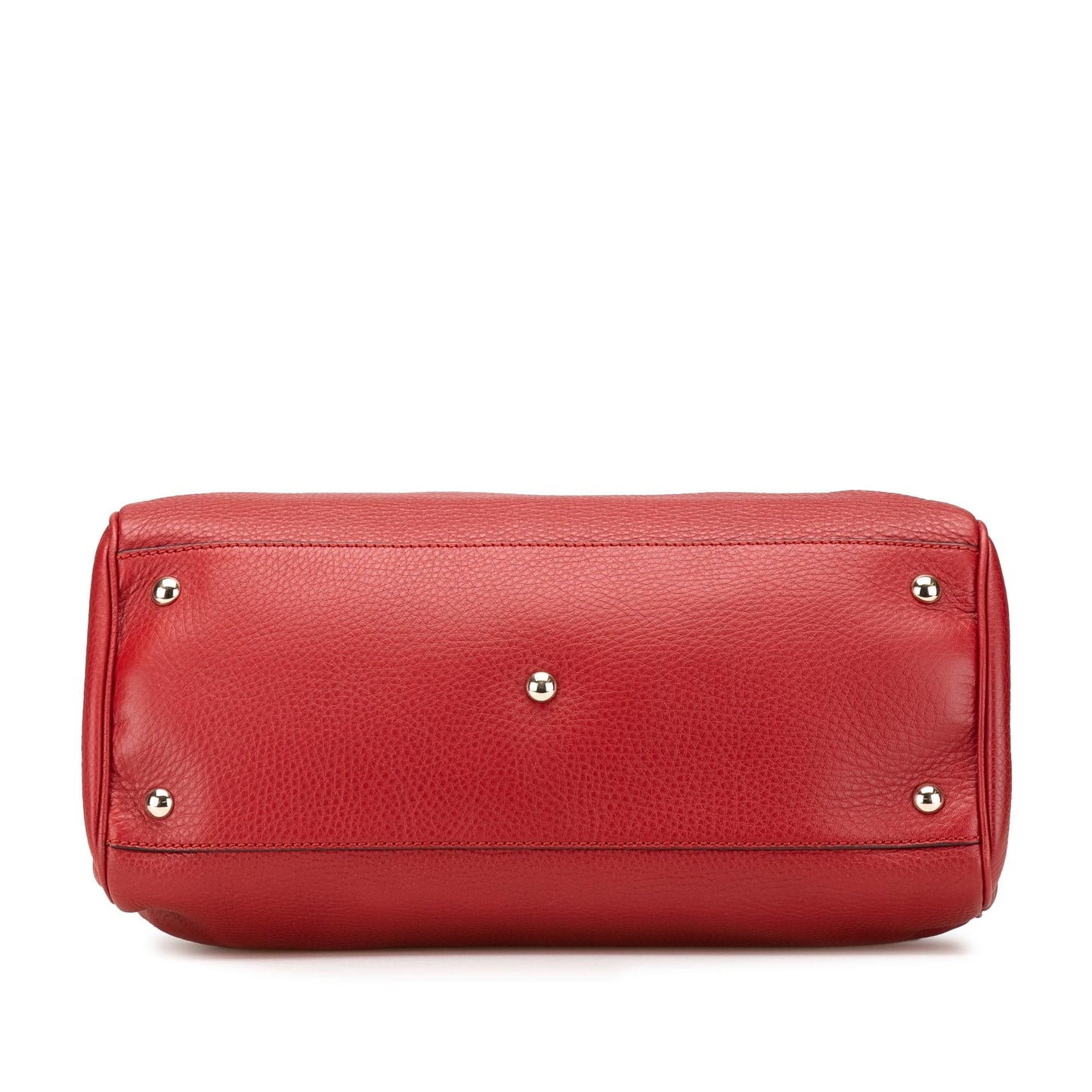 Gucci Medium Calfskin Bamboo Shopper Satchel