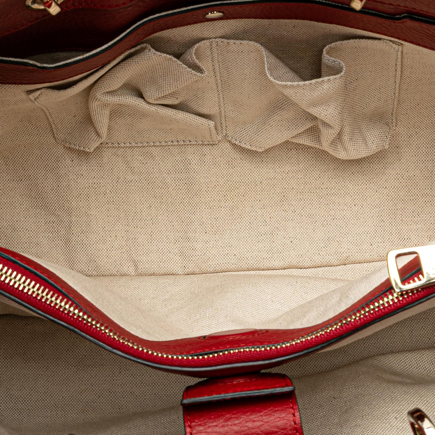 Gucci Medium Calfskin Bamboo Shopper Satchel