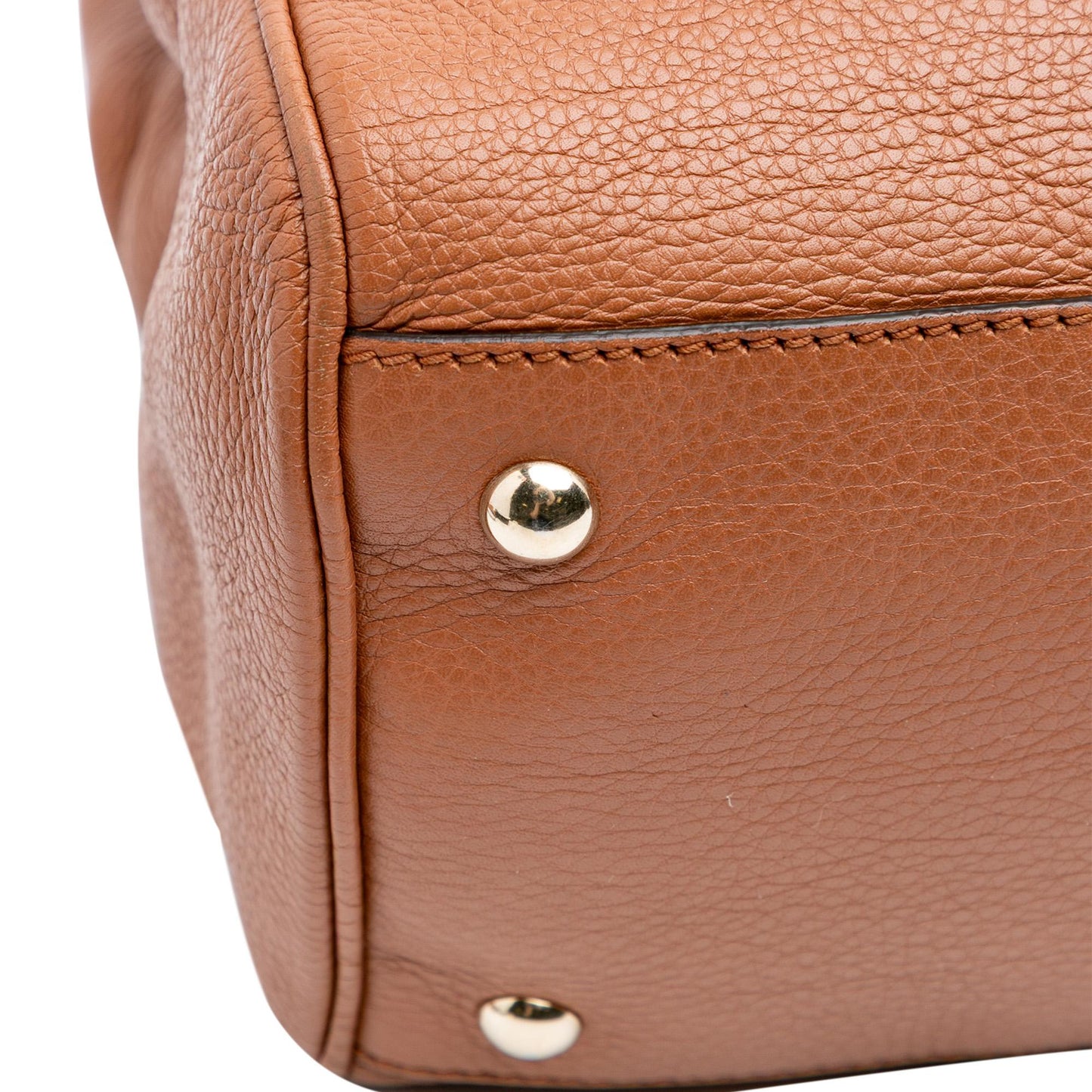 Gucci Medium Calfskin Bamboo Shopper Satchel