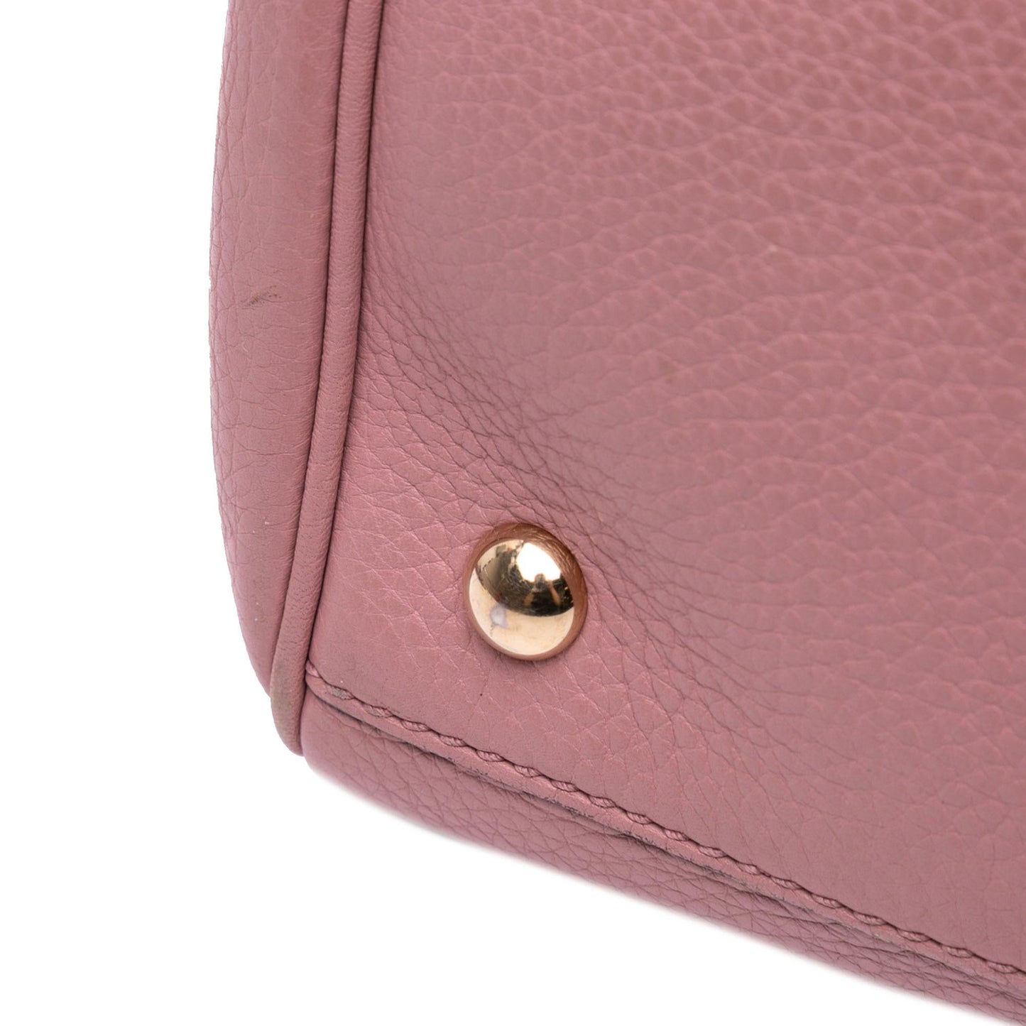 Gucci Medium Calfskin Bamboo Shopper Satchel