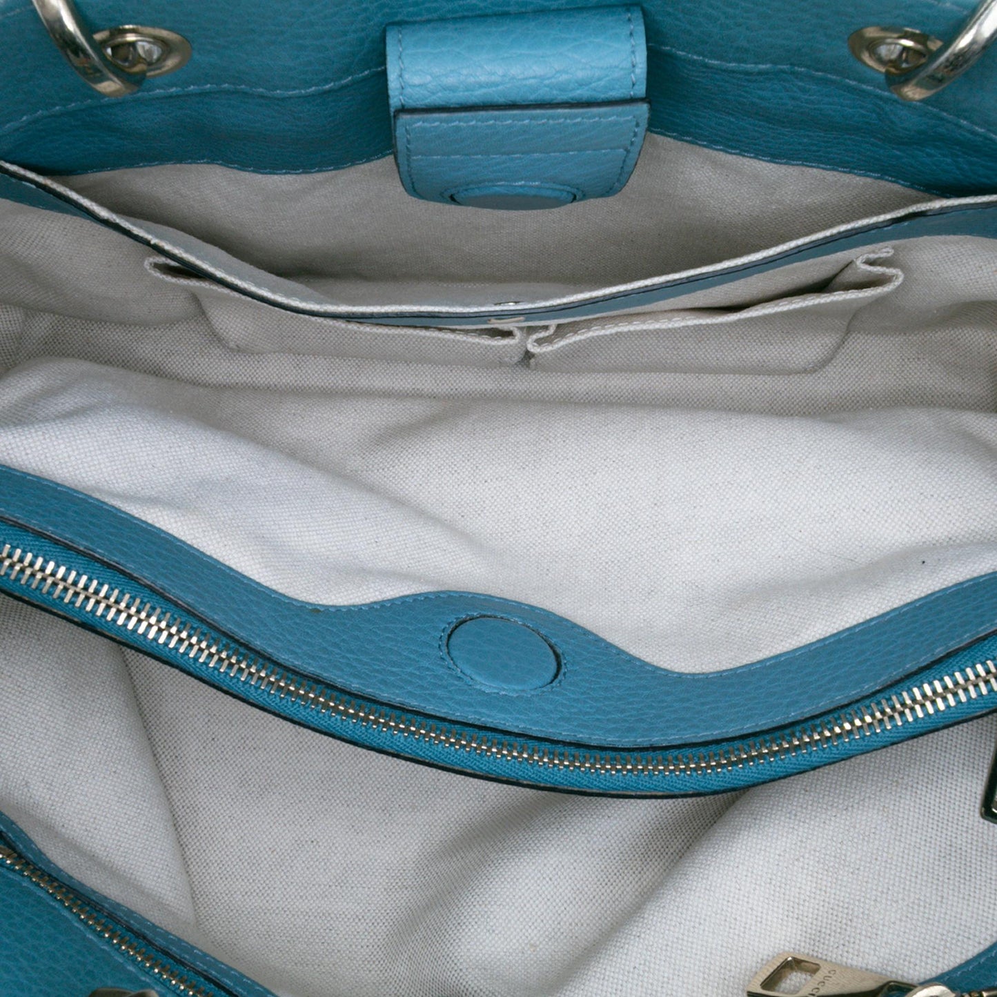 Gucci Medium Calfskin Bamboo Shopper Satchel