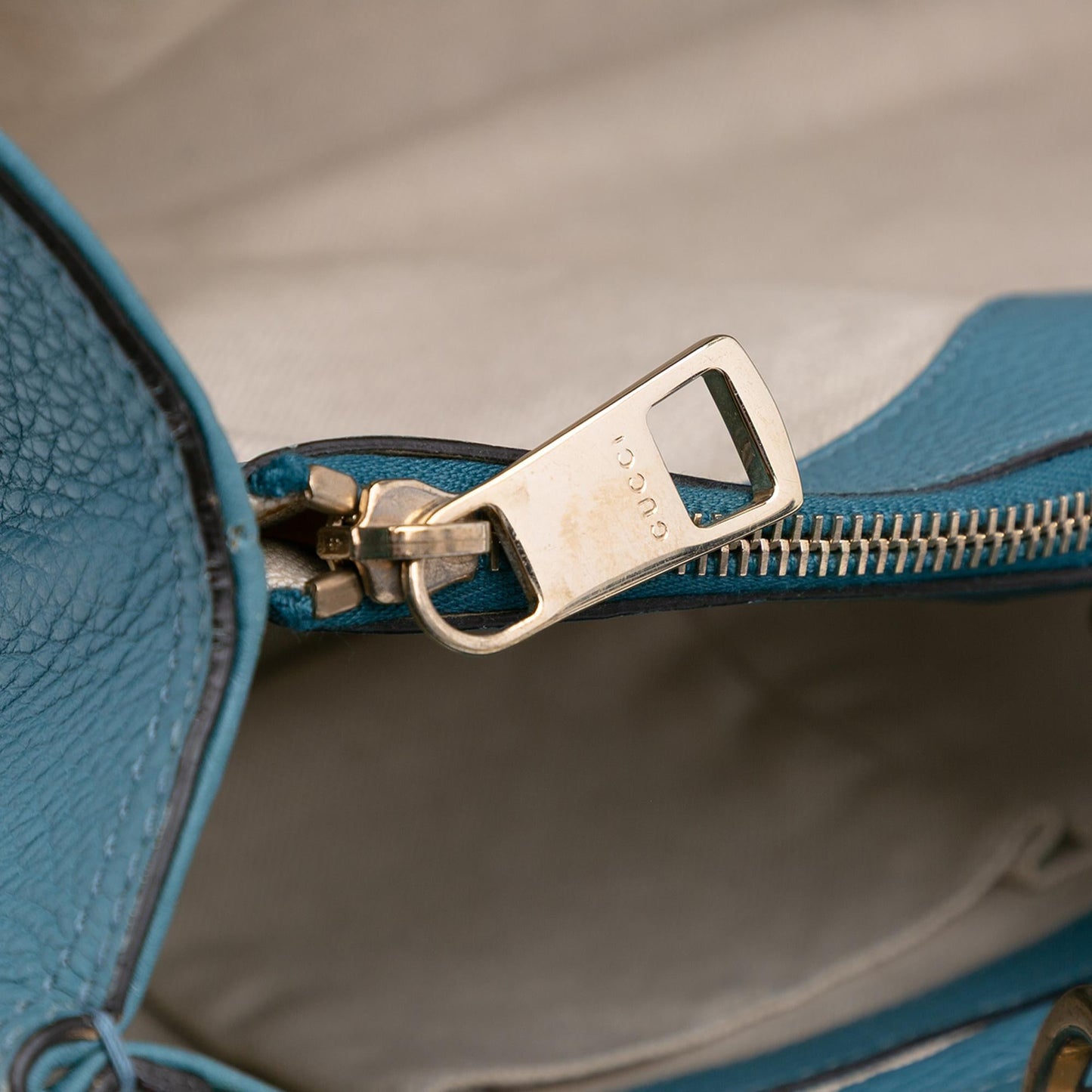 Gucci Medium Calfskin Bamboo Shopper Satchel