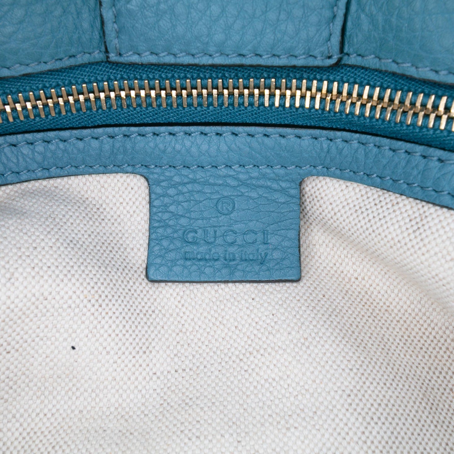 Gucci Medium Calfskin Bamboo Shopper Satchel
