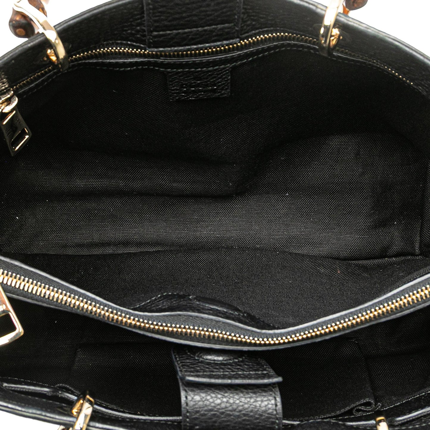 Gucci Medium Calfskin Bamboo Shopper Satchel