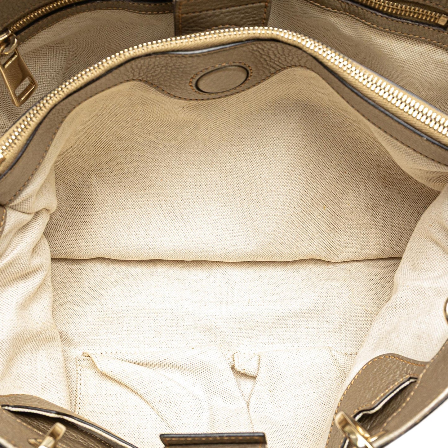 Gucci Medium Calfskin Bamboo Shopper Satchel