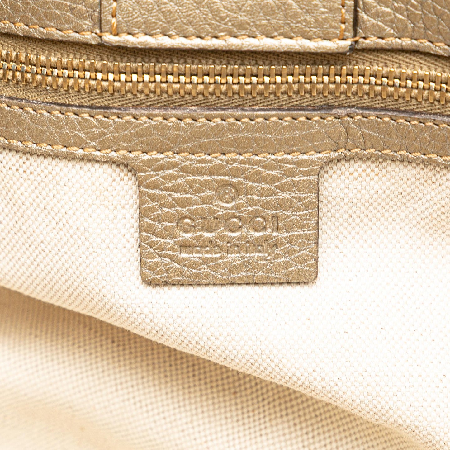 Gucci Medium Calfskin Bamboo Shopper Satchel