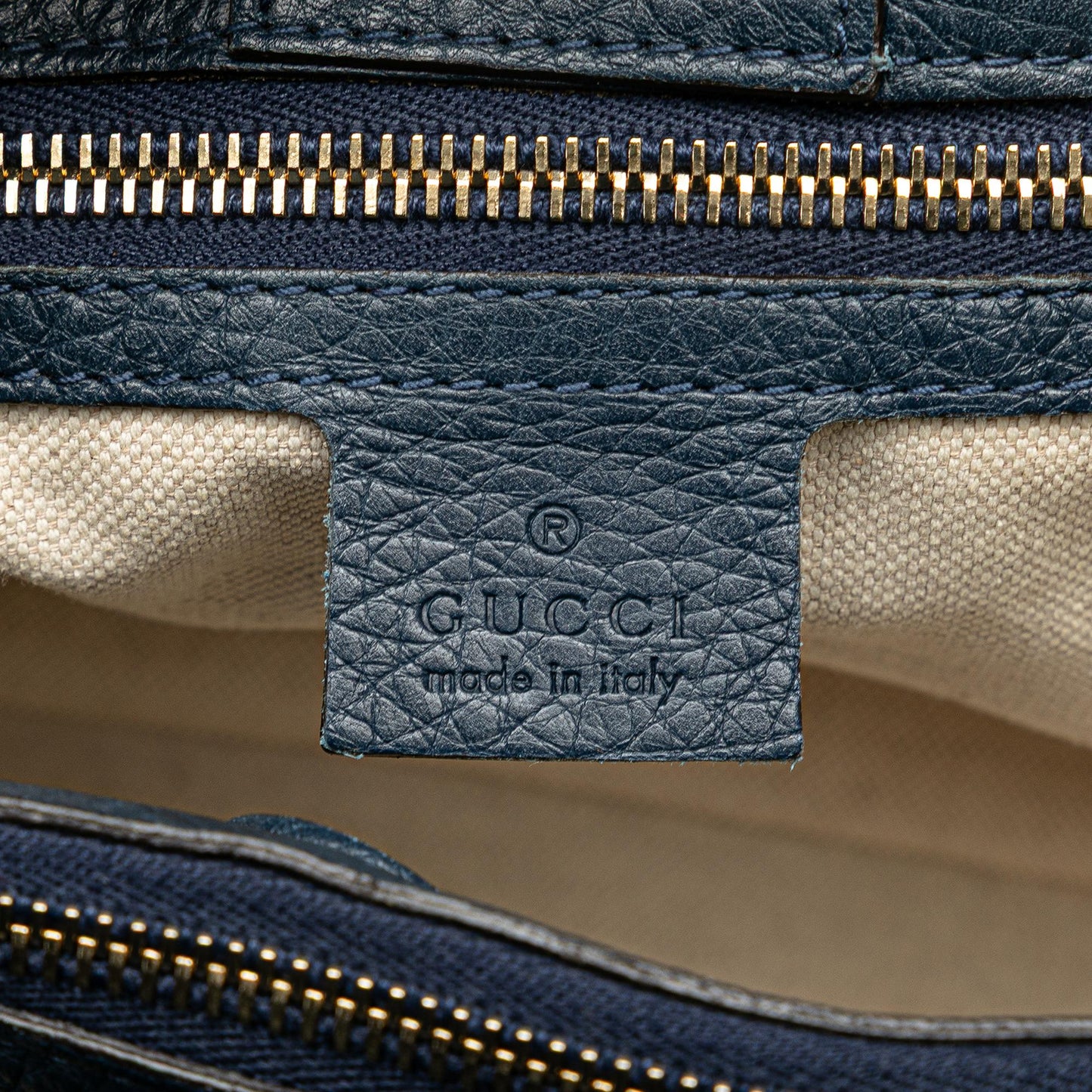 Gucci Medium Calfskin Bamboo Shopper Satchel