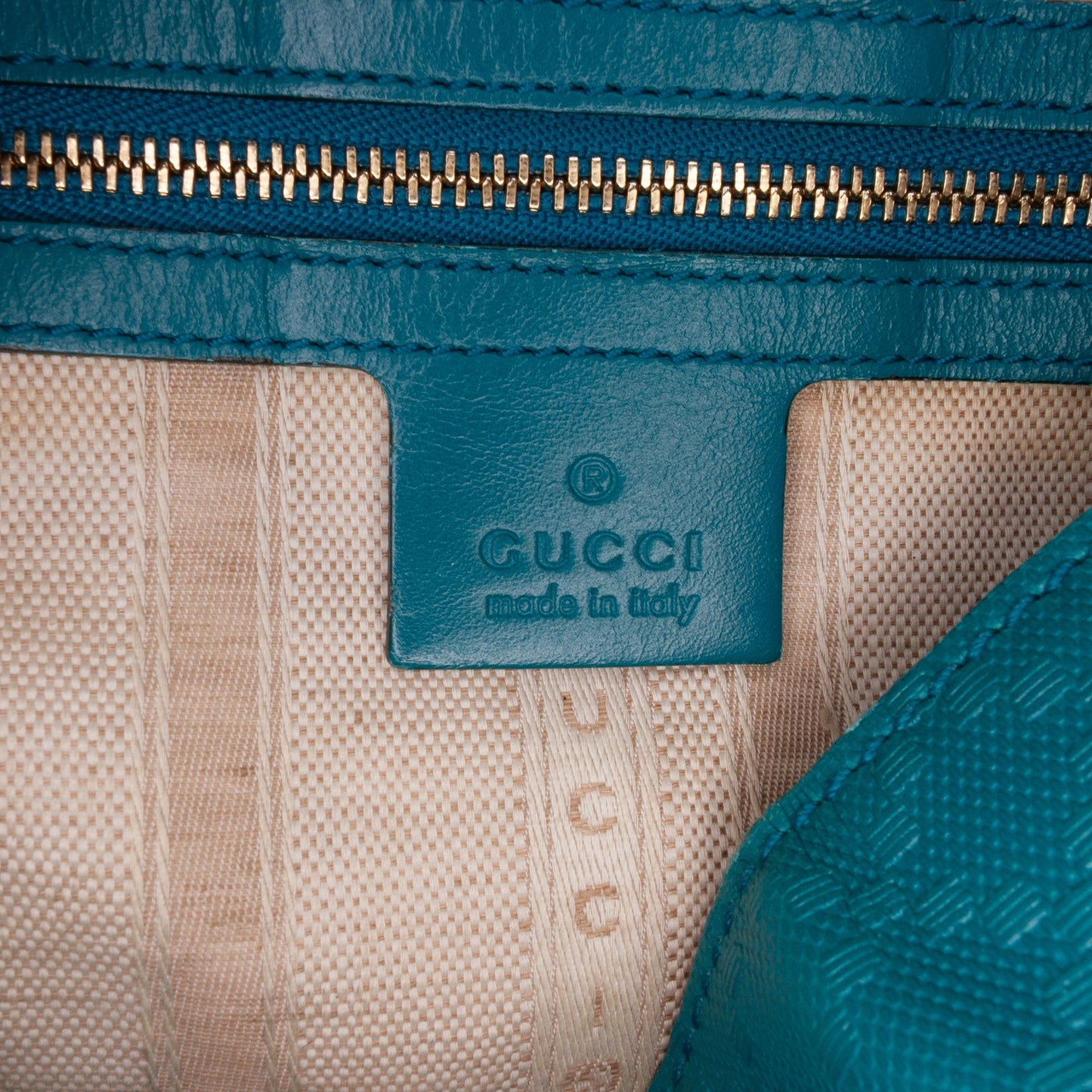 Gucci Medium Calfskin Bright Diamante Bucket