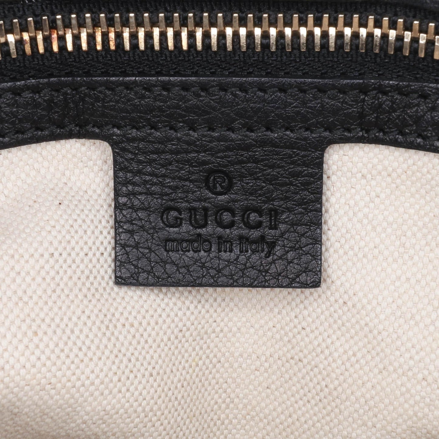 Gucci Medium Canvas Bamboo Shopper Flora Knight Satchel