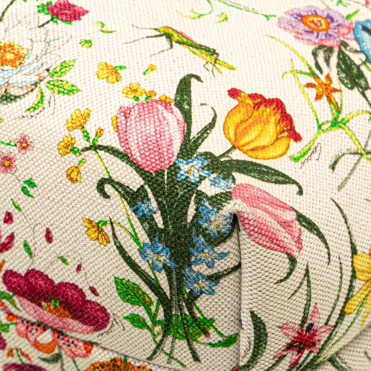 Gucci Medium Canvas Flora Jolicoeur Tote