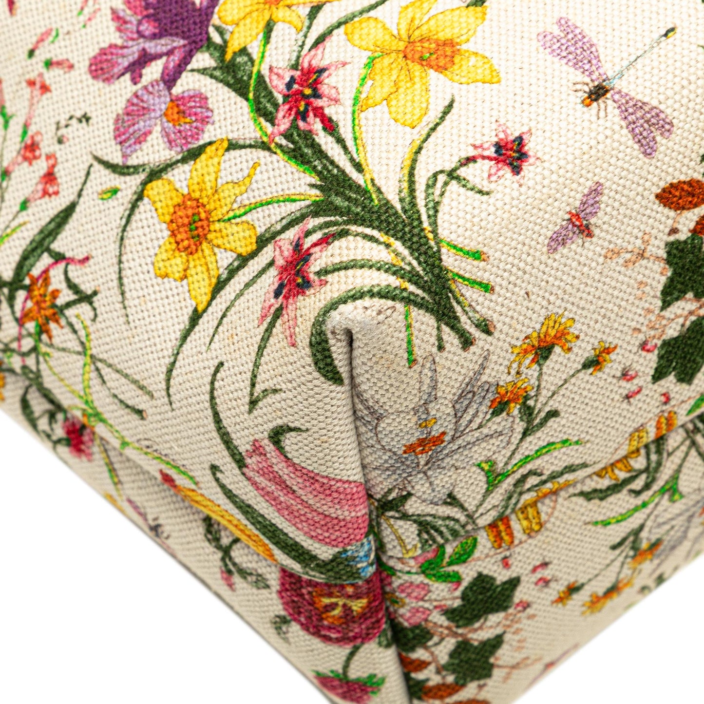 Gucci Medium Canvas Flora Jolicoeur Tote