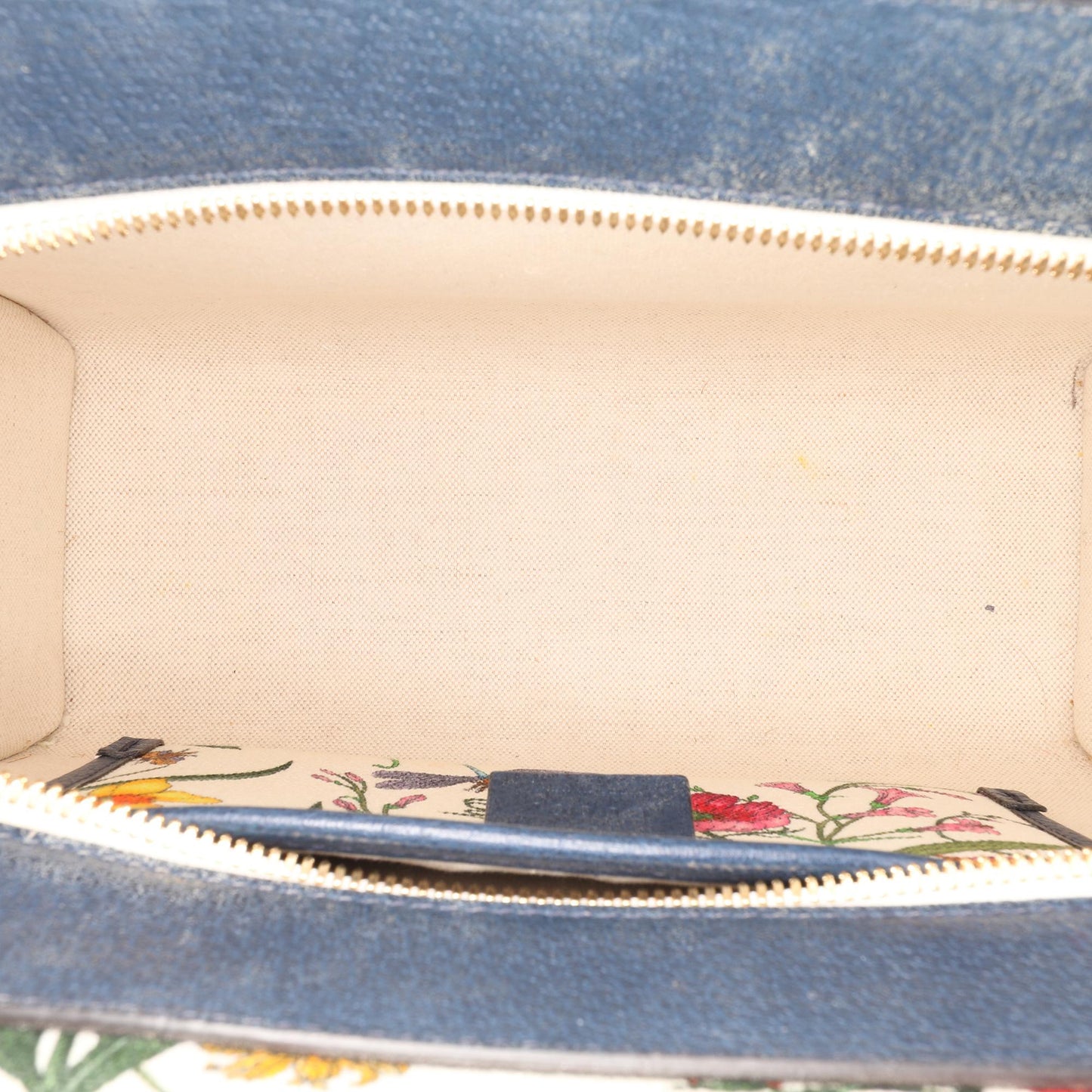 Gucci Medium Canvas Flora Satchel