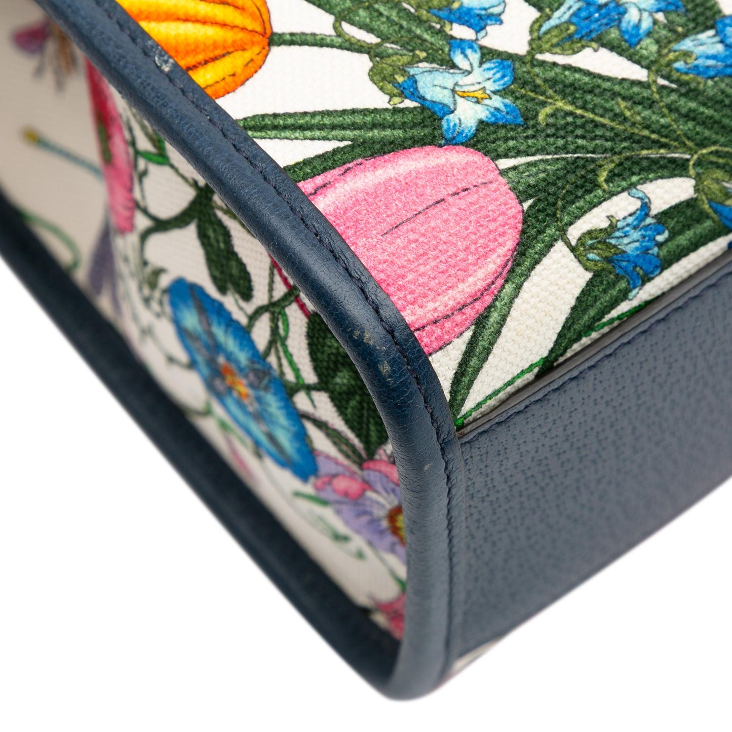 Gucci Medium Canvas Flora Satchel