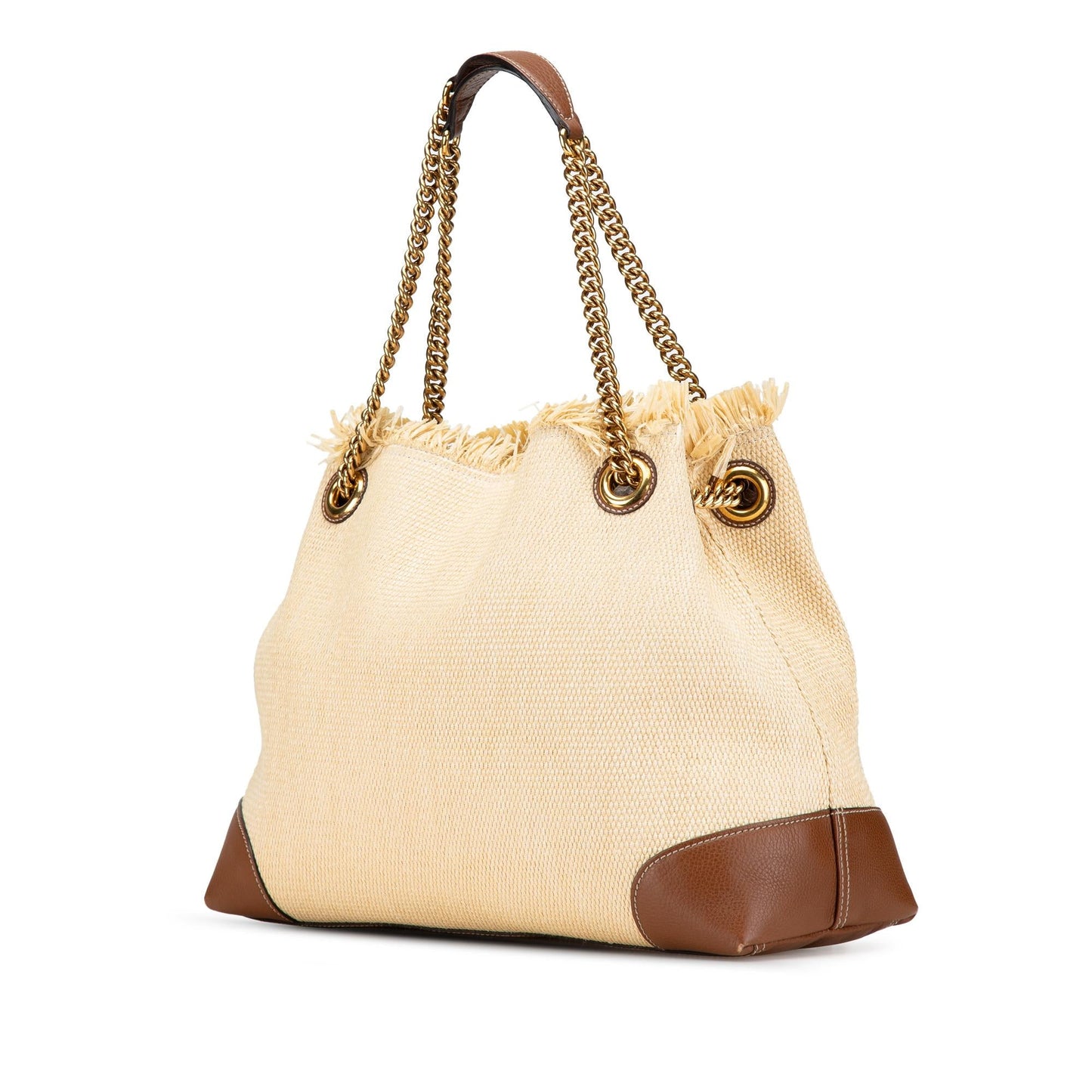 Gucci Medium Canvas Soho Chain Tote (SHG-jgKA4a)