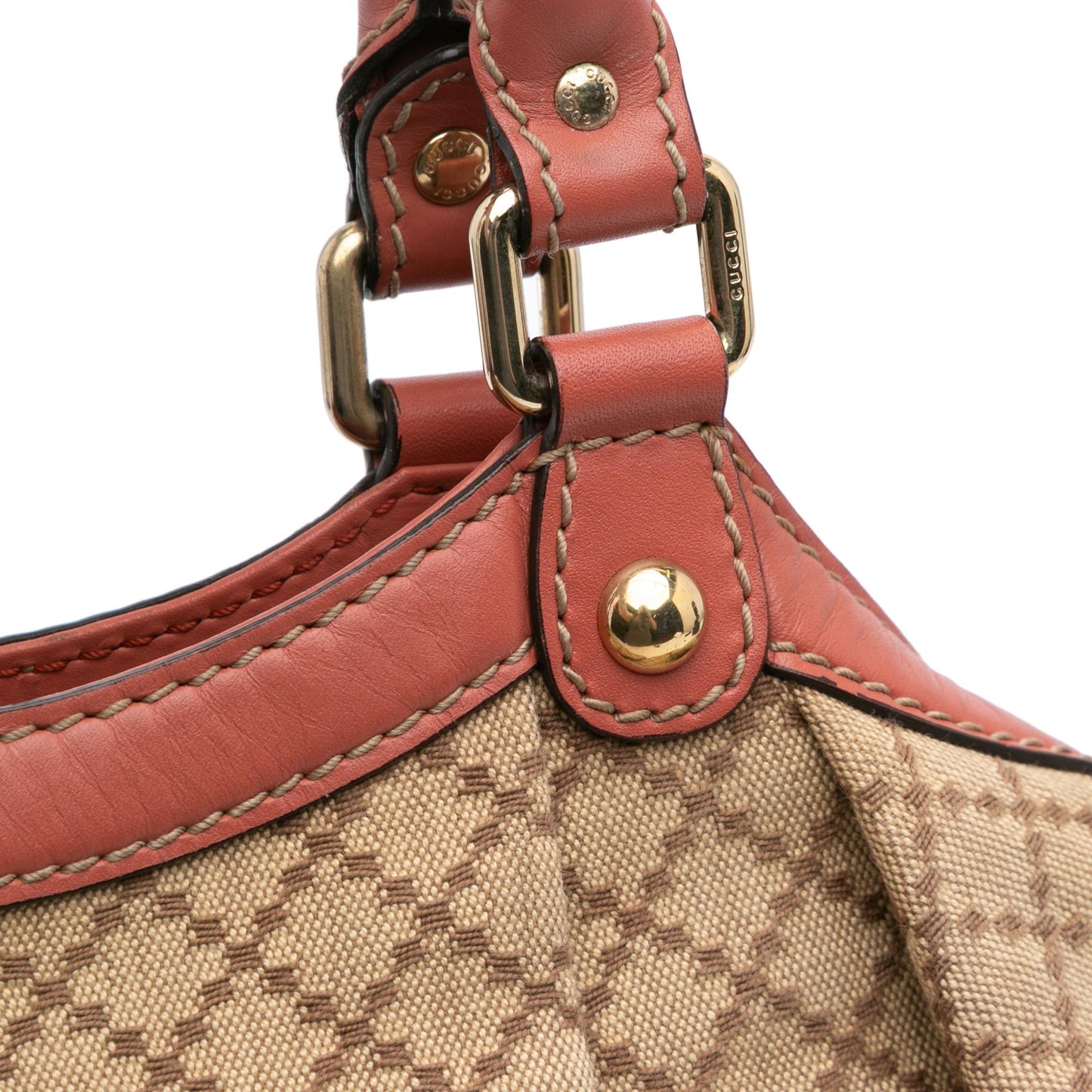 Gucci Medium Diamante Canvas Sukey Tote