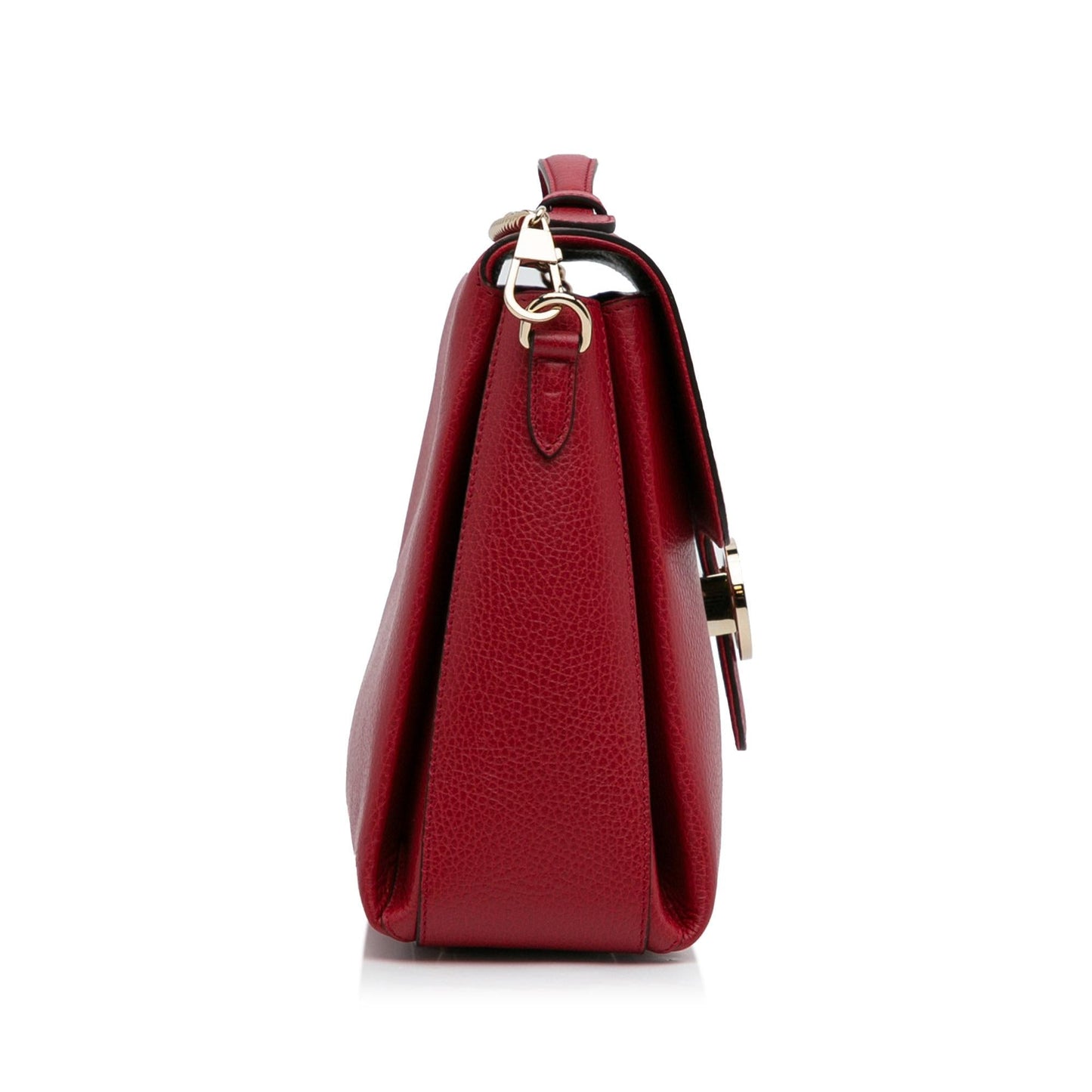 Gucci Medium Dollar Calf Interlocking G Satchel (SHG-AMhH0L)