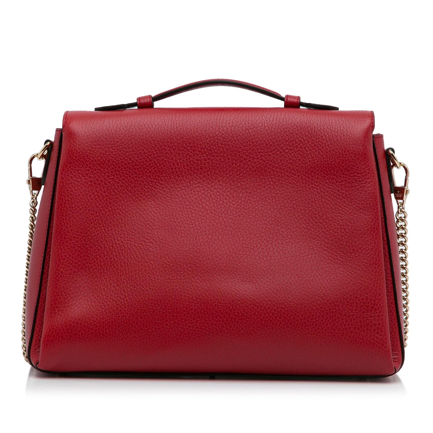 Gucci Medium Dollar Calf Interlocking G Satchel (SHG-AMhH0L)