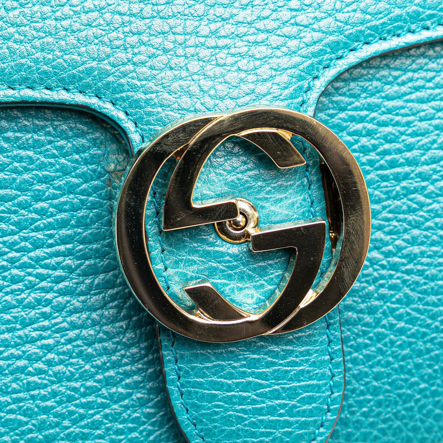 Gucci Medium Dollar Calfskin Interlocking G Crossbody