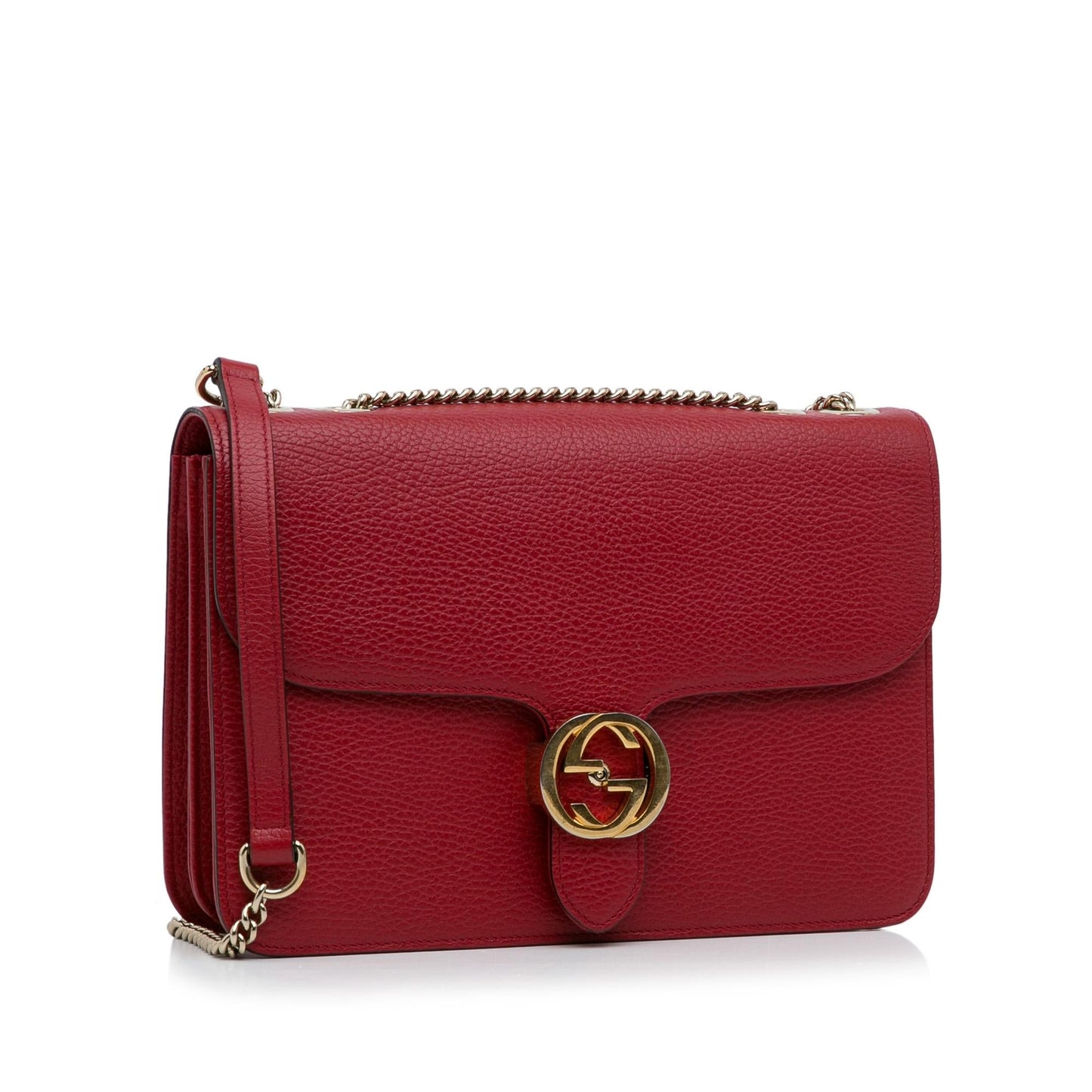 Gucci Medium Dollar Interlocking G Crossbody Bag (SHG-PDyodp)