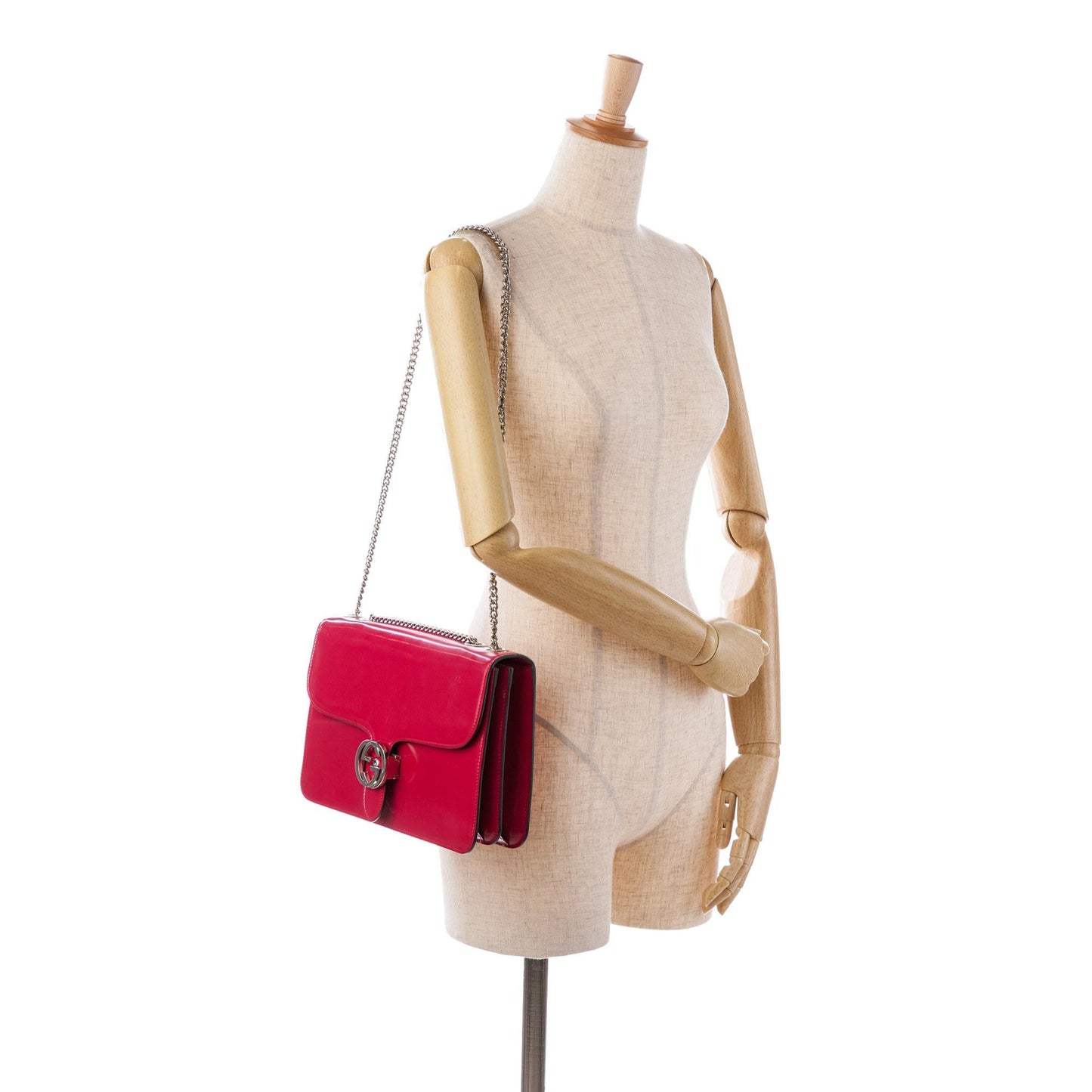 Gucci Medium Dollar Interlocking G Crossbody (SHG-KMESIg)