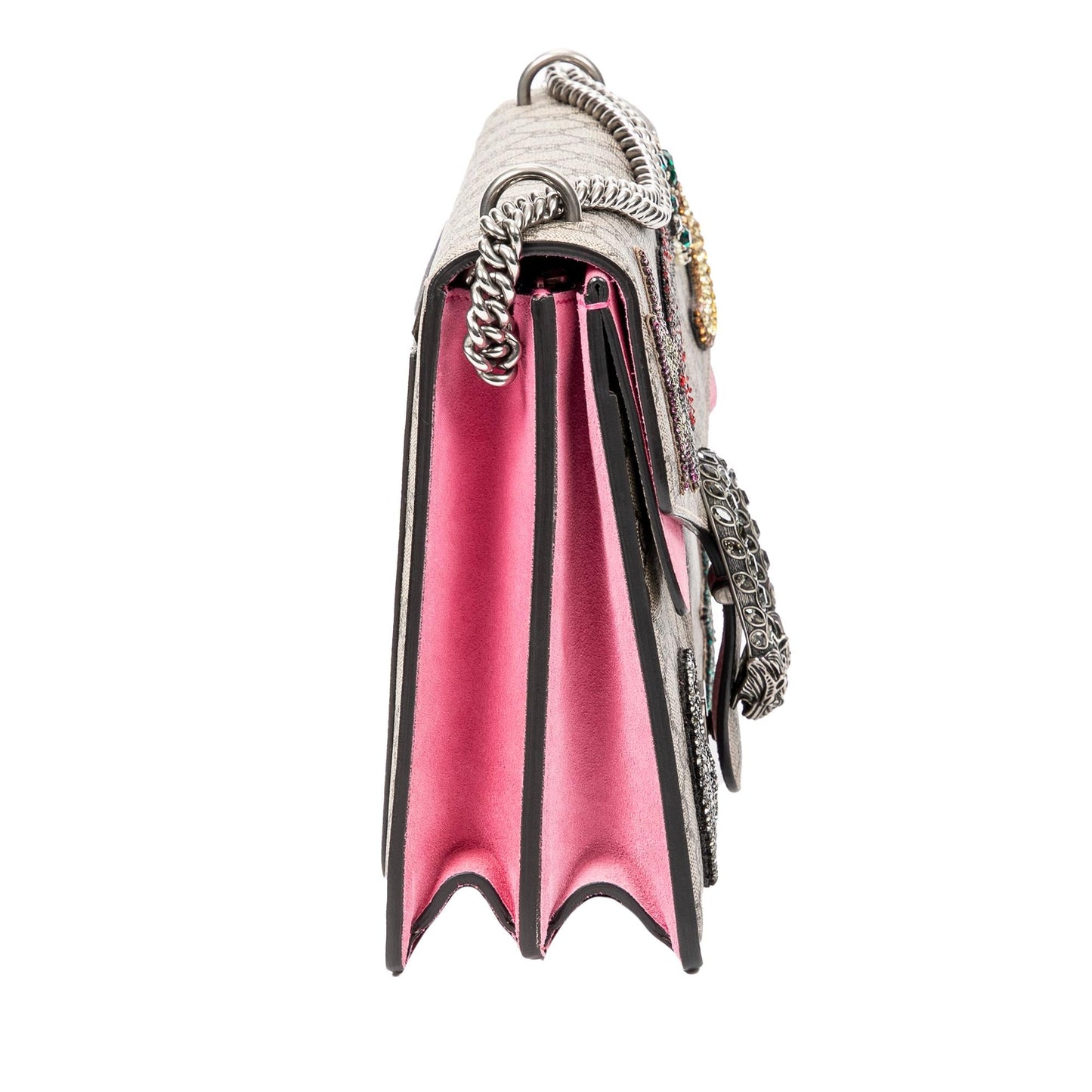 Gucci Medium Embellished GG Supreme Dionysus Shoulder Bag (SHG-eG5vdD)