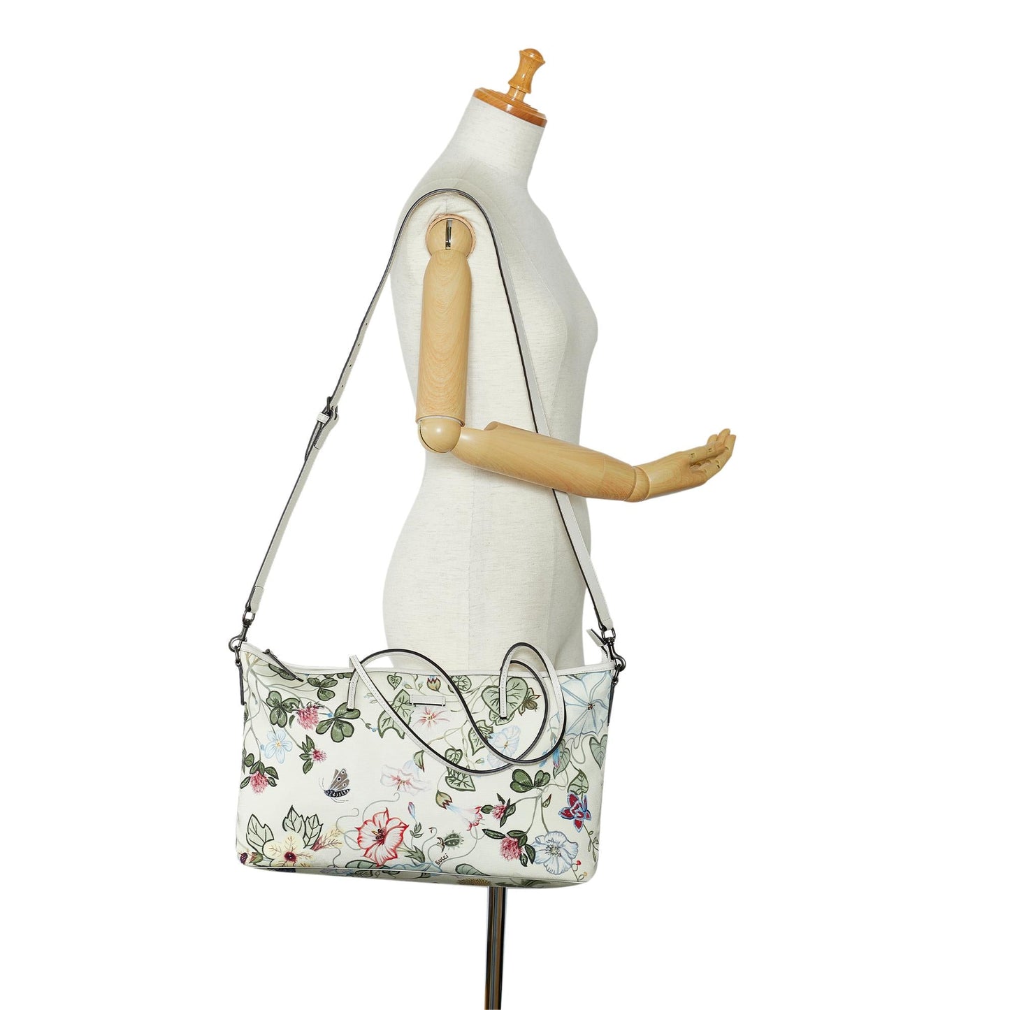 Gucci Medium Flora Knight Satchel (SHG-ZTAn3a)