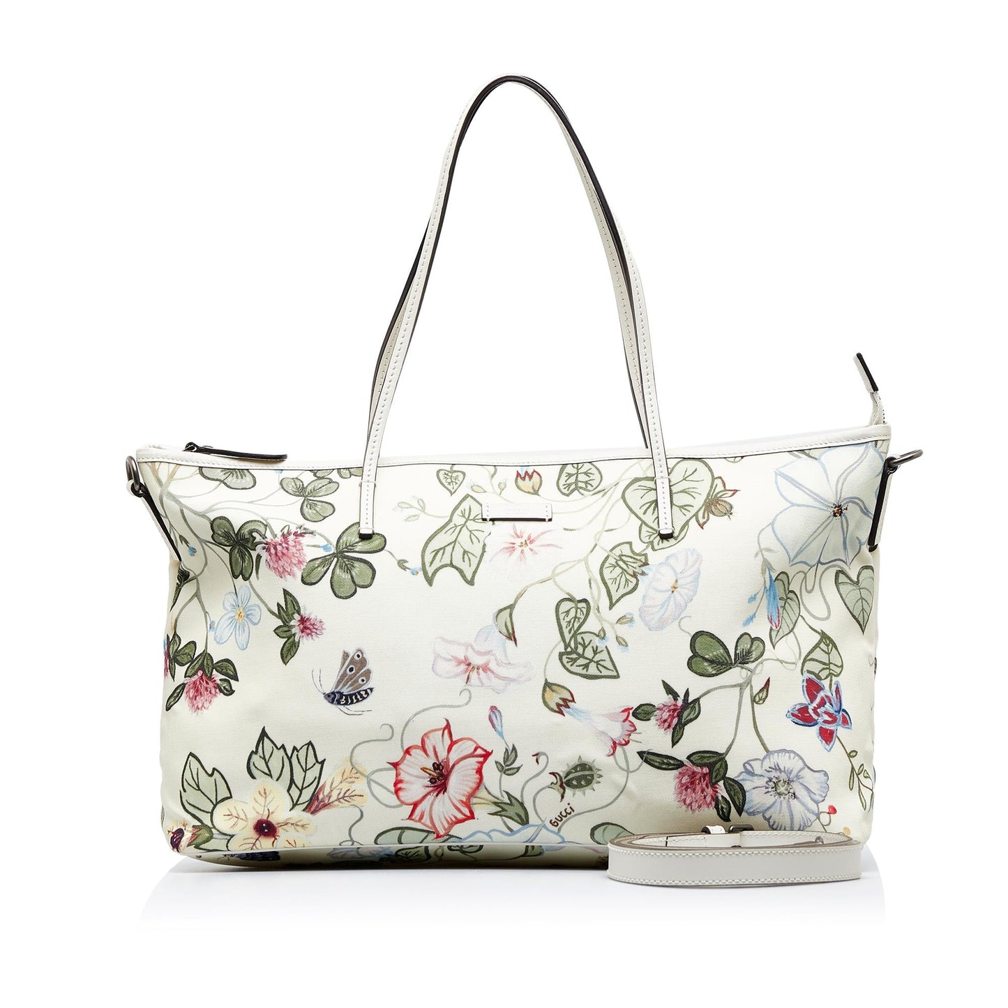 Gucci Medium Flora Knight Satchel (SHG-ZTAn3a)