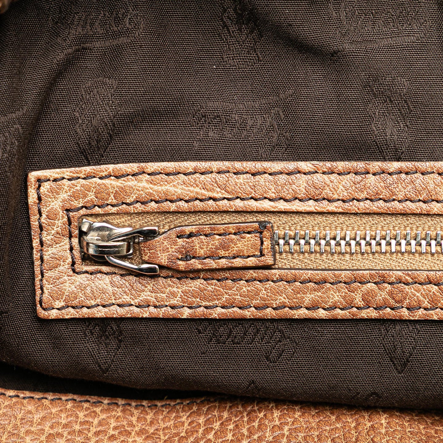 Gucci Medium GG Canvas Bamboo Bar Tote
