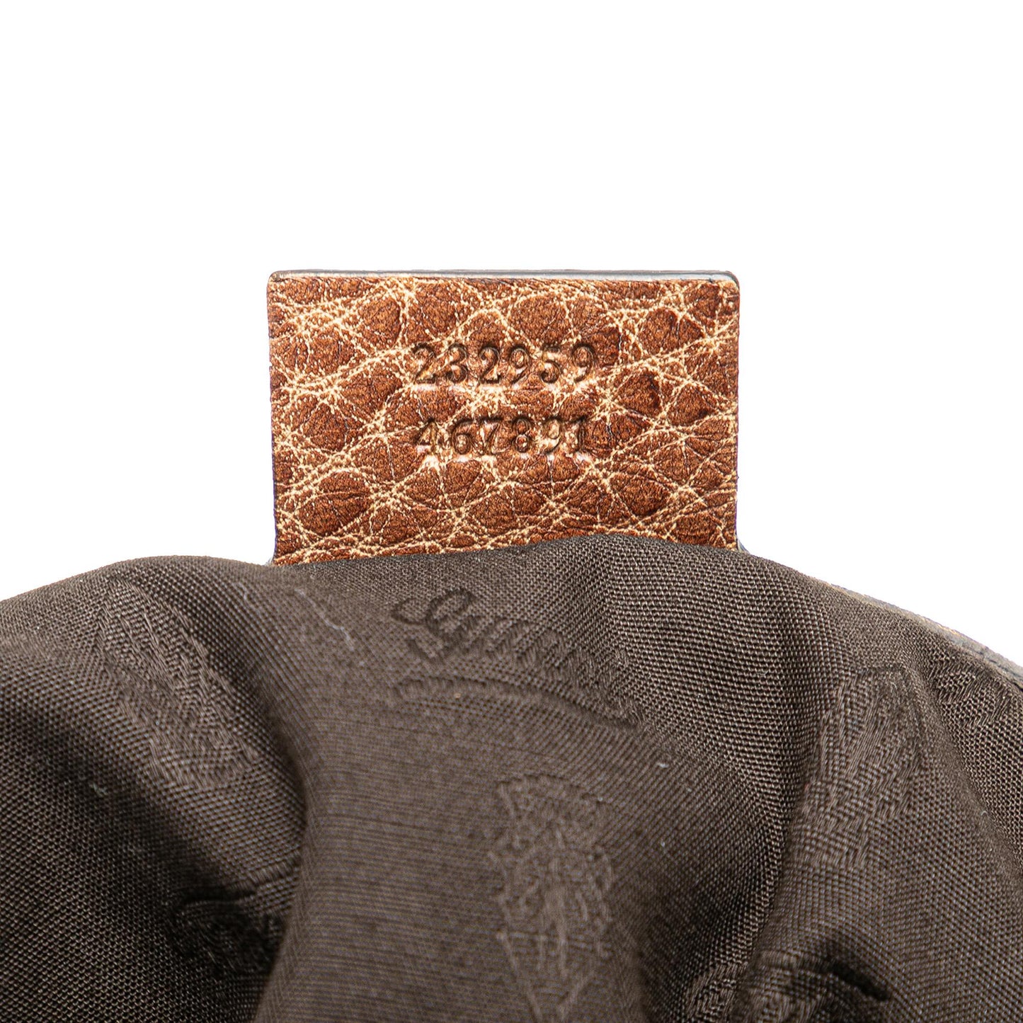 Gucci Medium GG Canvas Bamboo Bar Tote