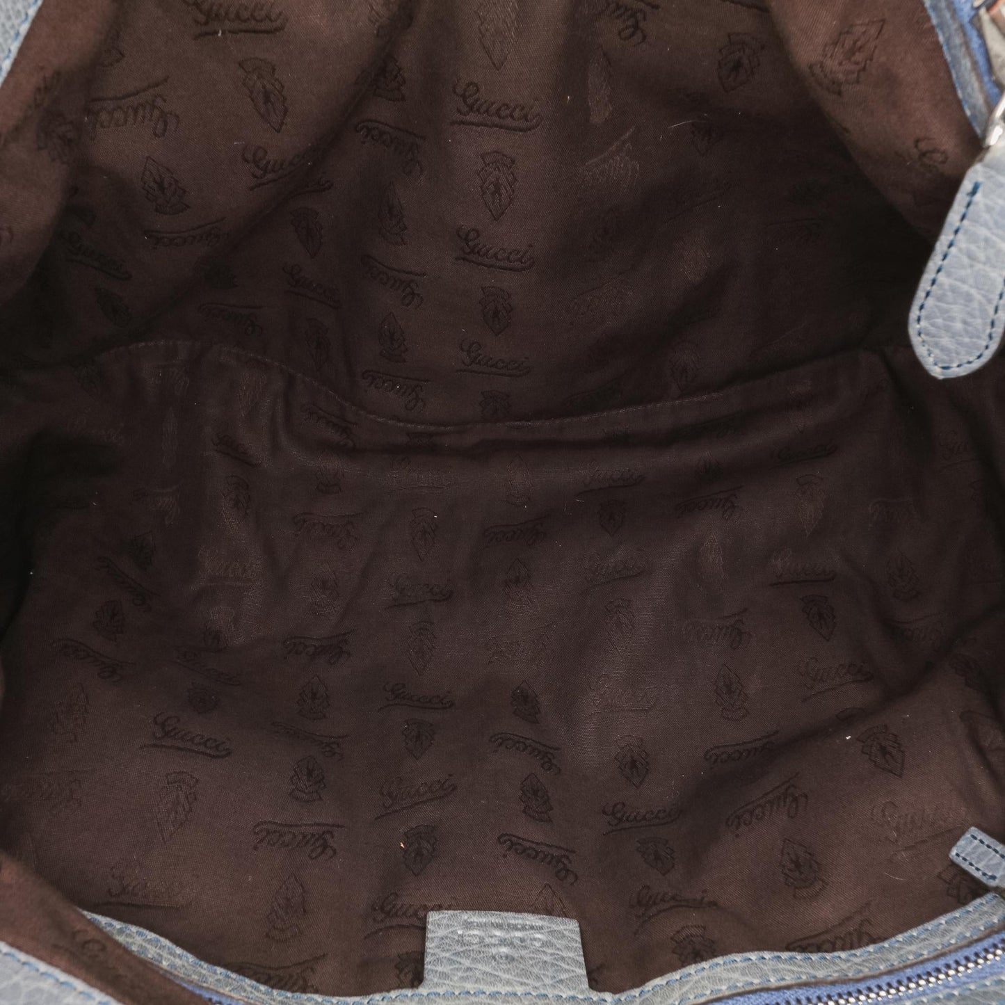 Gucci Medium GG Canvas Bamboo Libeccio Tote