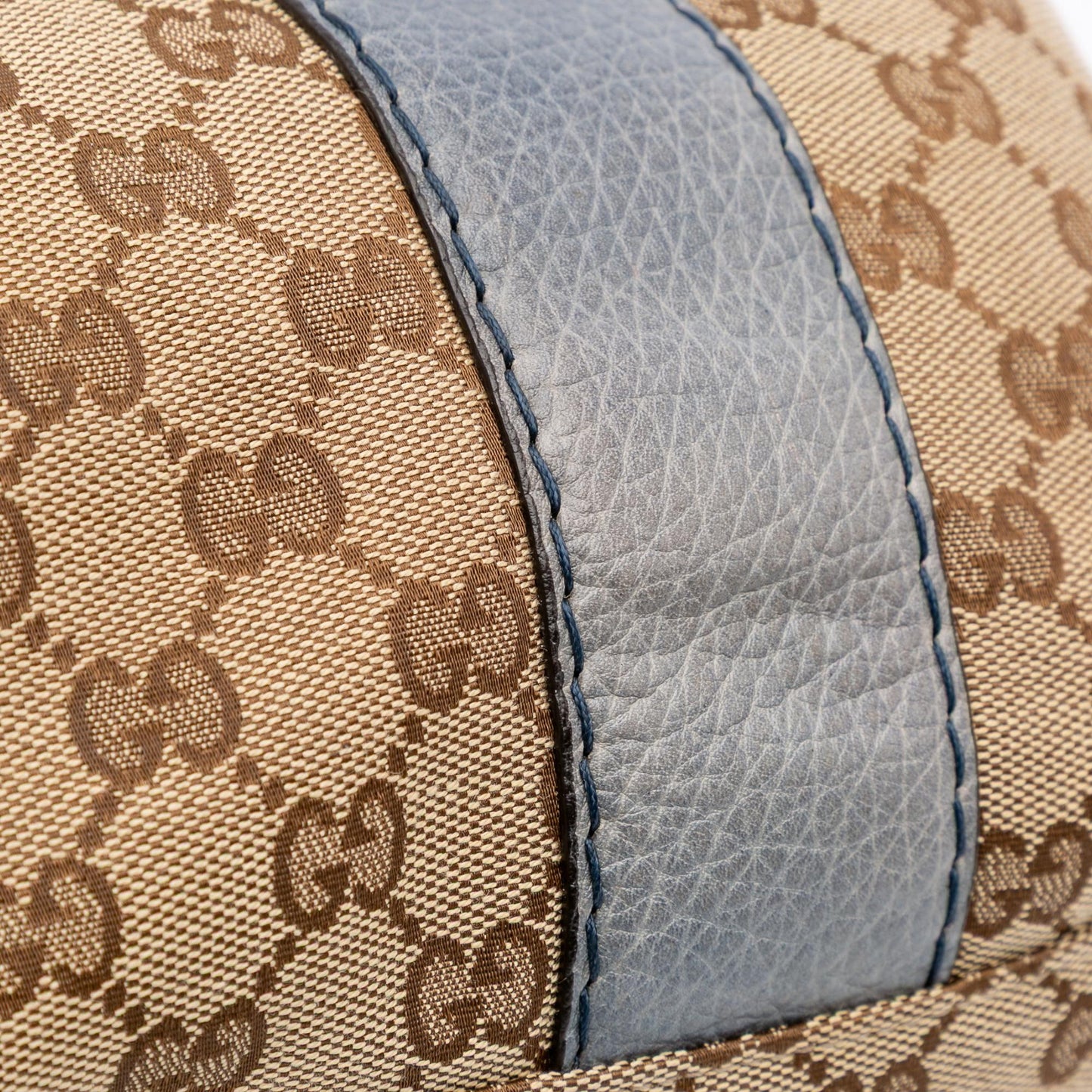 Gucci Medium GG Canvas Bamboo Libeccio Tote