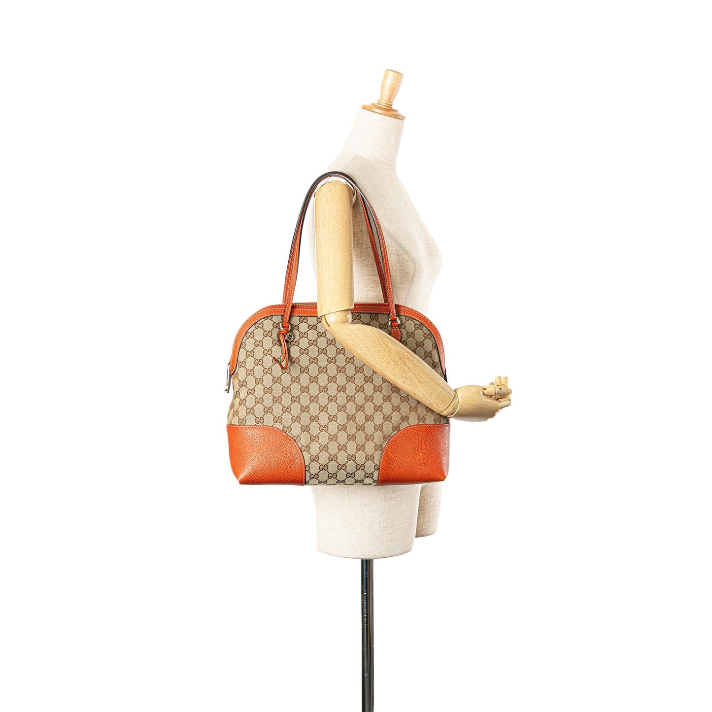 Gucci Medium GG Canvas Bree Dome Tote