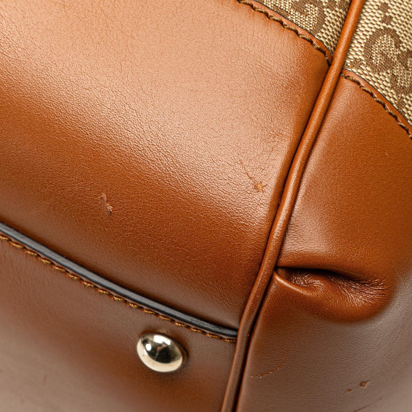 Gucci Medium GG Canvas Brick Lane Tote