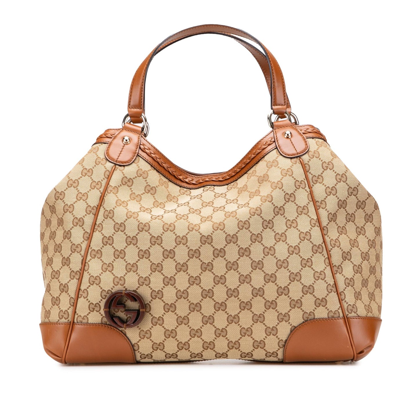 Gucci Medium GG Canvas Brick Lane Tote