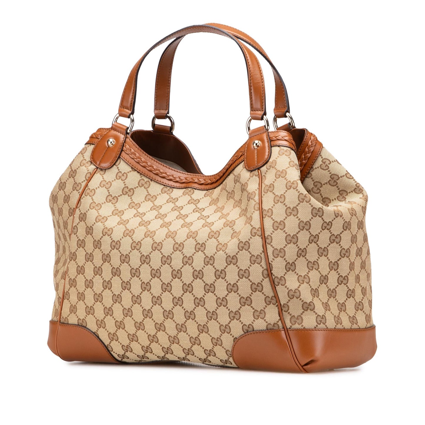 Gucci Medium GG Canvas Brick Lane Tote