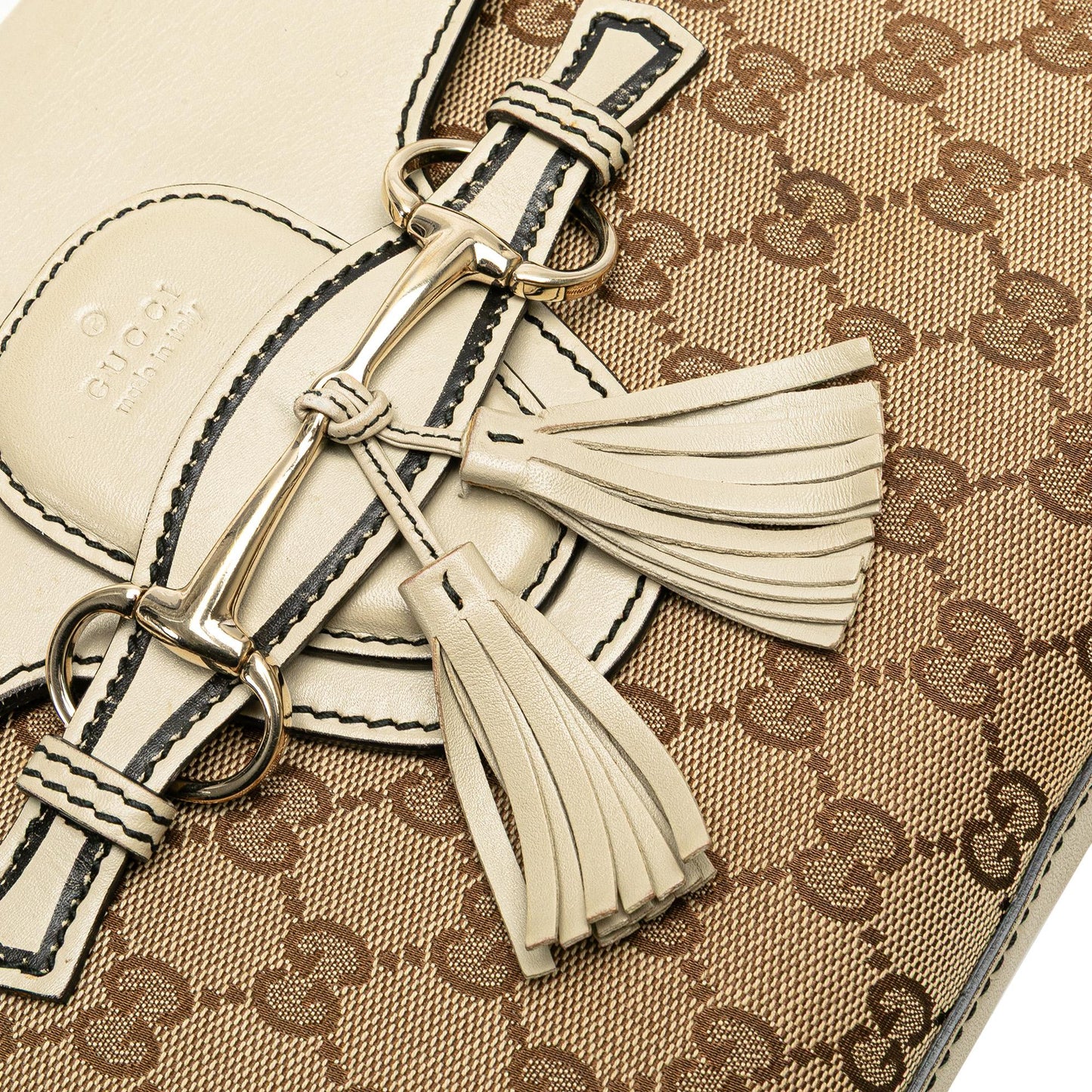 Gucci Medium GG Canvas Emily Shoulder Bag