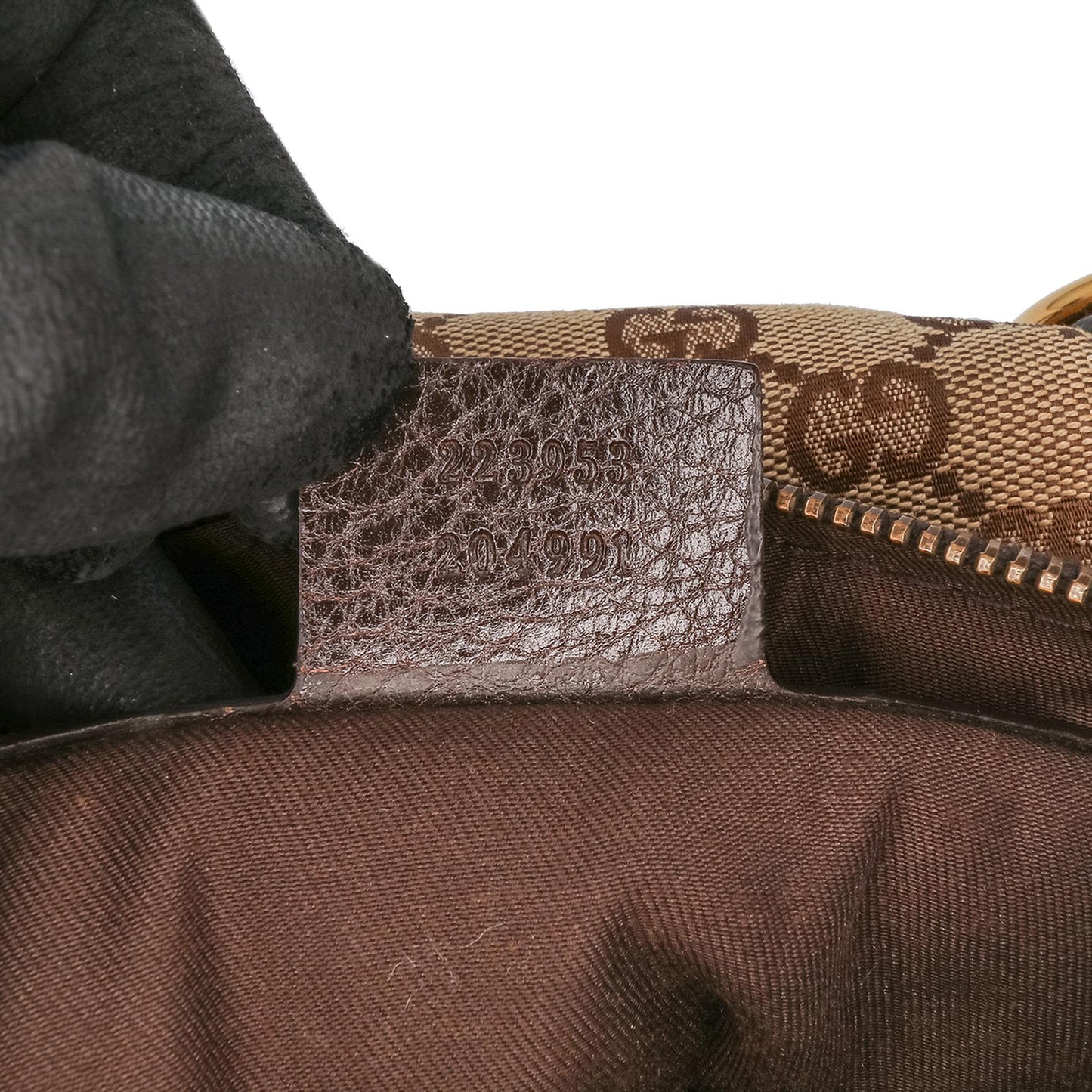 Gucci Medium GG Canvas Interlocking G Boston Bag