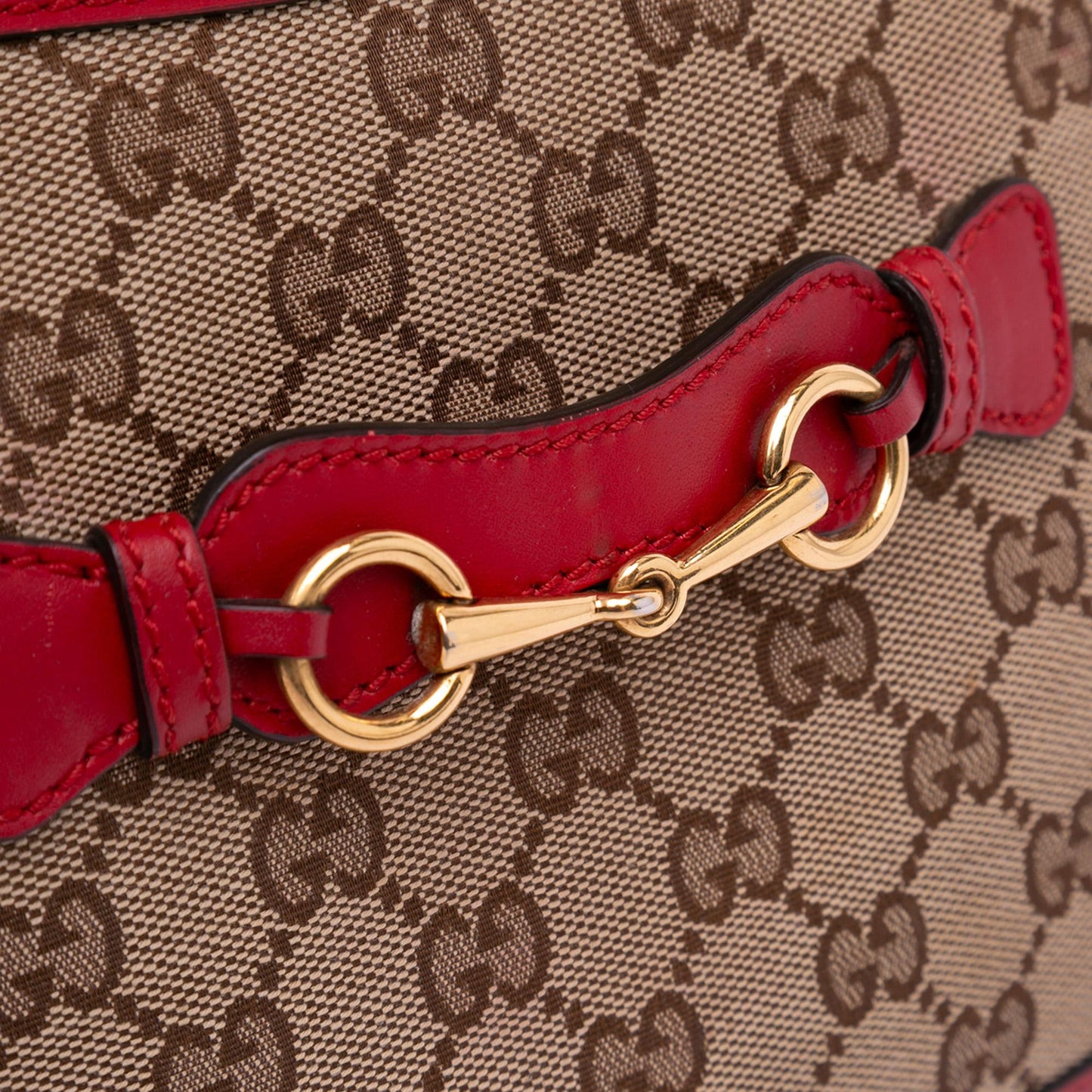 Gucci Medium GG Canvas Lady Web Crossbody
