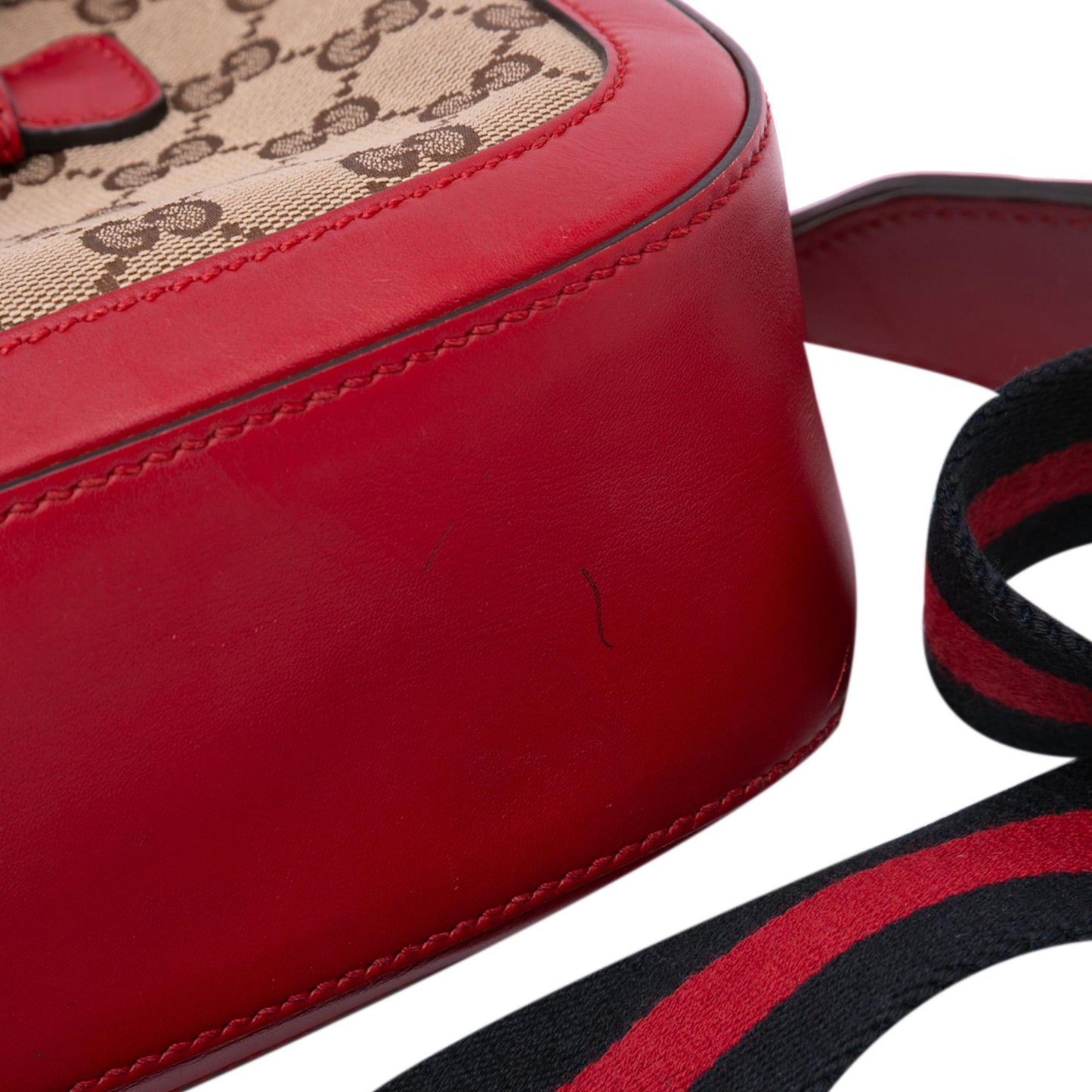 Gucci Medium GG Canvas Lady Web Crossbody