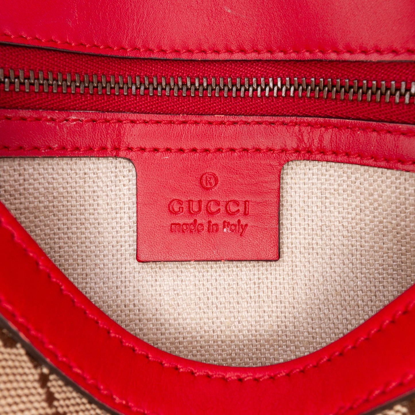 Gucci Medium GG Canvas Lady Web Crossbody